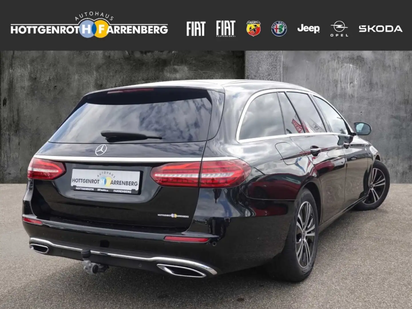 Mercedes-Benz E 200 d -Klasse T-Modell EU6d d T Avantgarde Automatik A Schwarz - 2