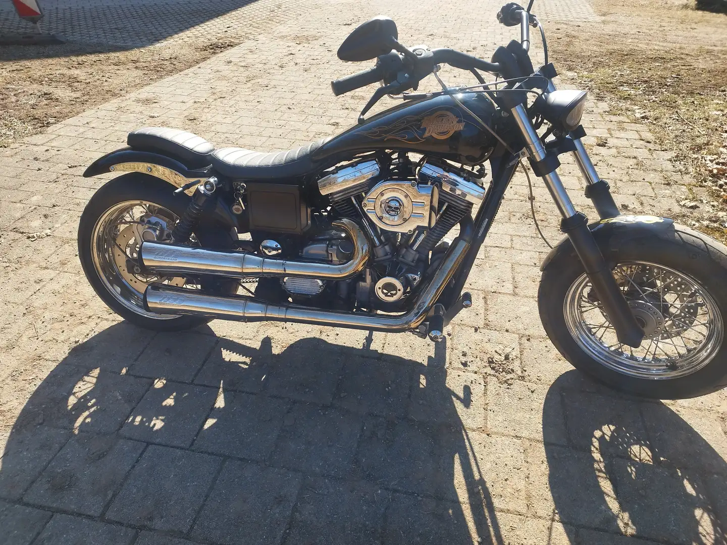 Harley-Davidson FXD FXHD Evo Nero - 1