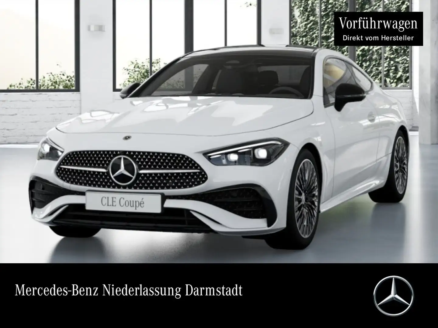 Mercedes-Benz CLE 180 AMG+NIGHT+PANO+360+BURMESTER+TOTW+KEYLESS Bílá - 1