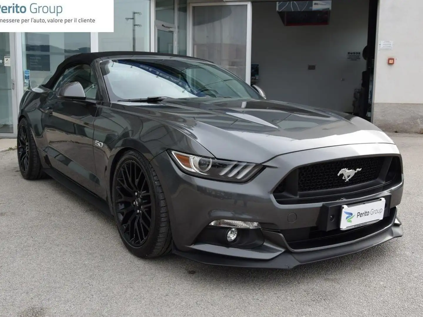 Ford Mustang Convertible 5.0 V8 TiVCT aut. GT Grigio - 1