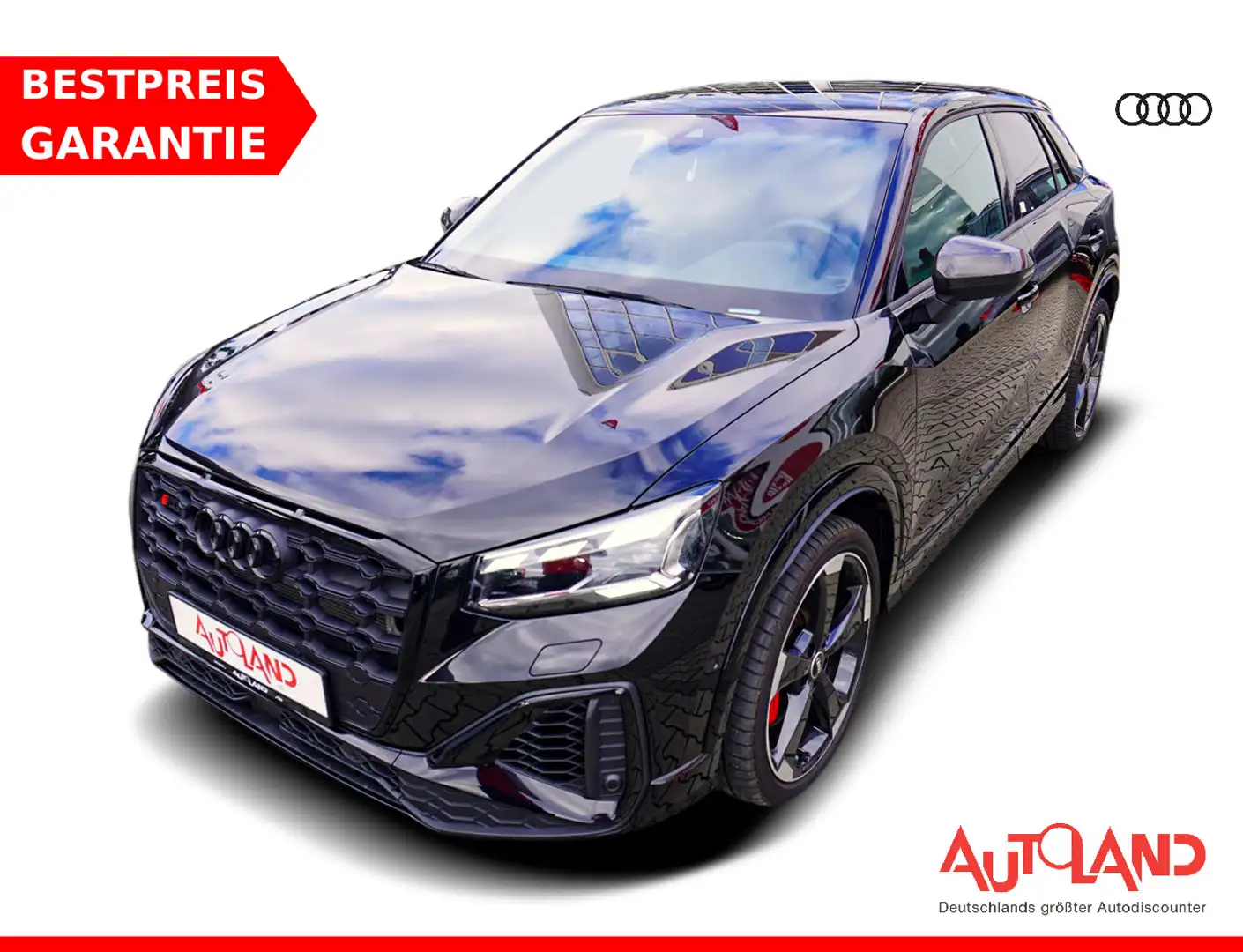 Audi SQ2 2.0 TFSI quattro Carbon Matrix ACC Navi AHK Negro - 1