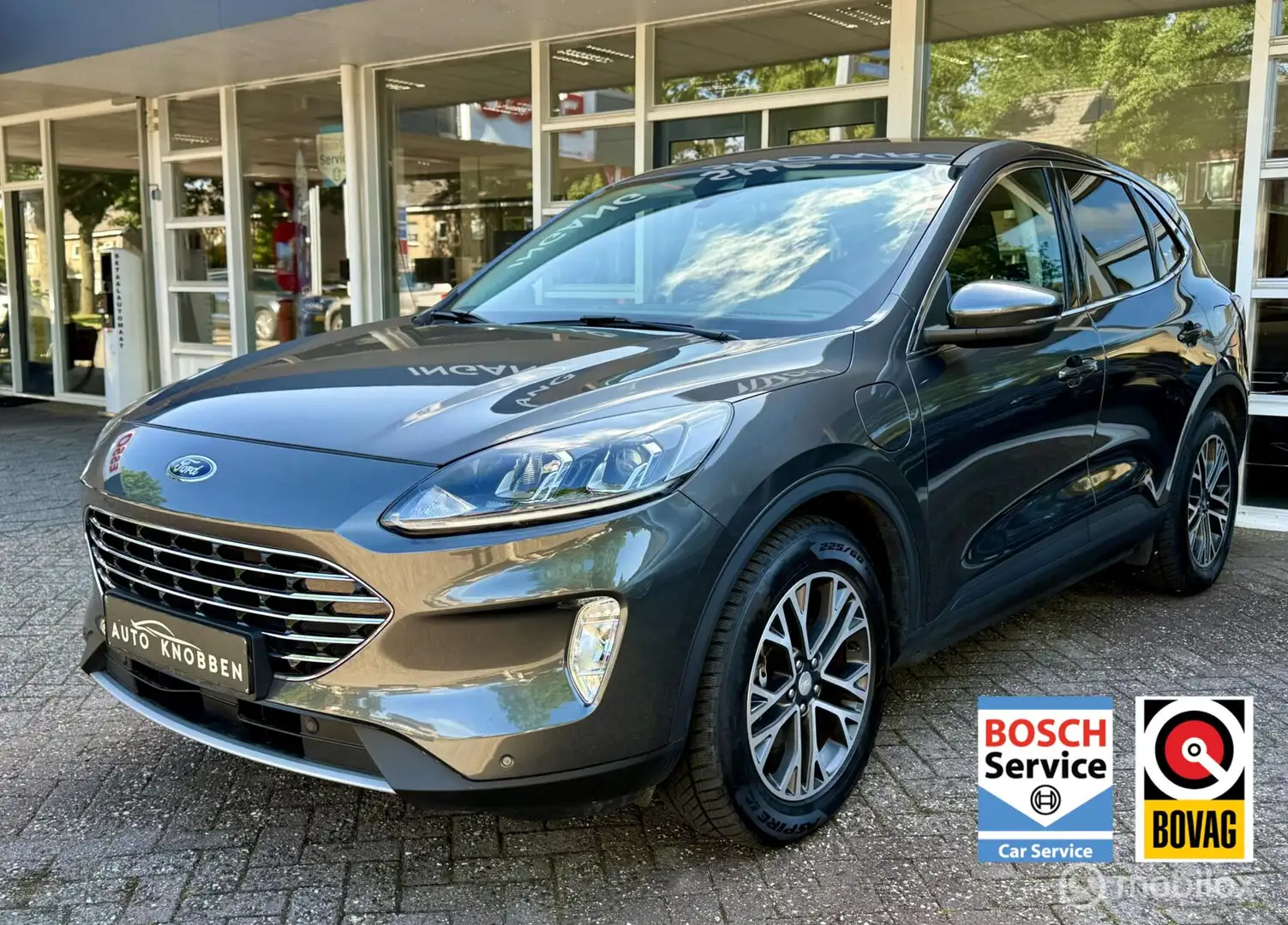 Ford Kuga 2.5 PHEV Titanium, Led, Navi, Climat, Pdc, Lm.. Grijs - 1