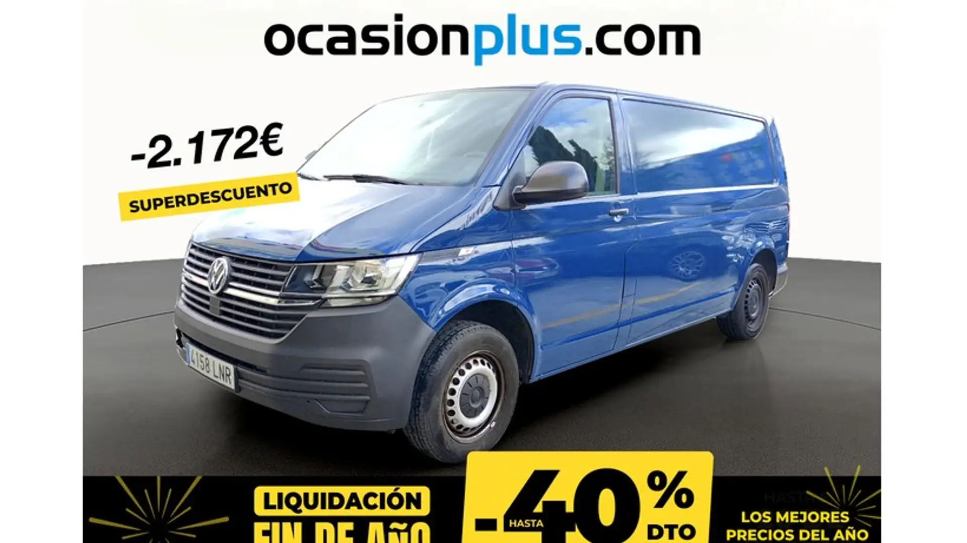 Volkswagen Transporter mixto 2.0TDI Batalla Larga 81kW Bleu - 1