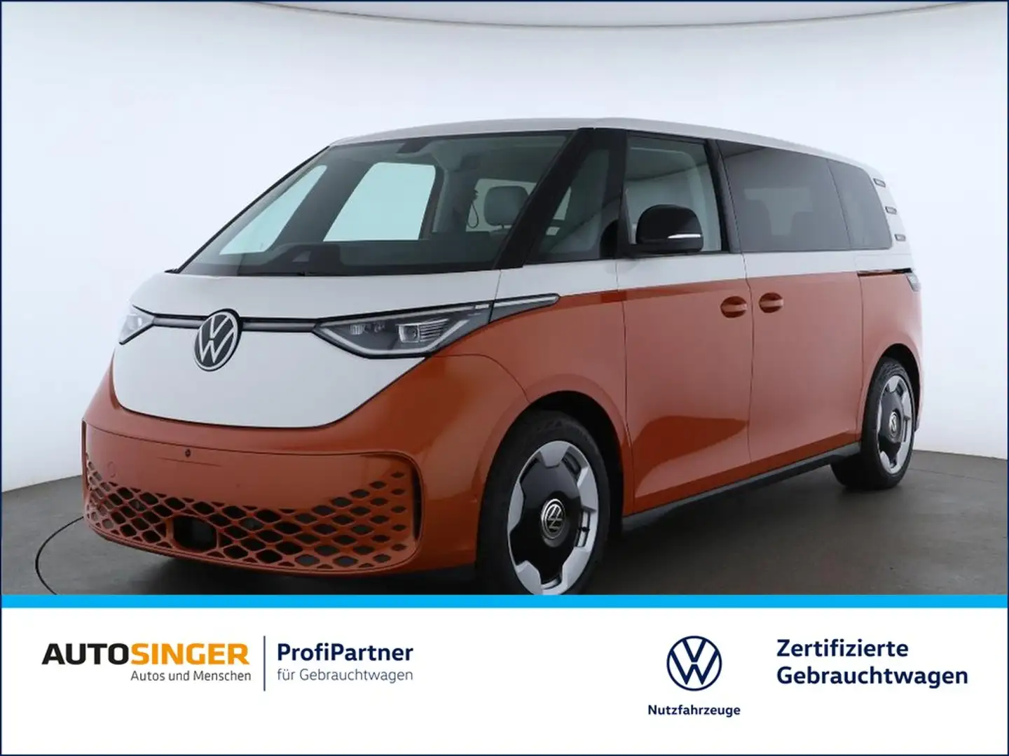 Volkswagen ID. Buzz ID.Buzz Pro LANG LR 7S SMARTGLAS*MASSAGE*AHK*360 Orange - 1