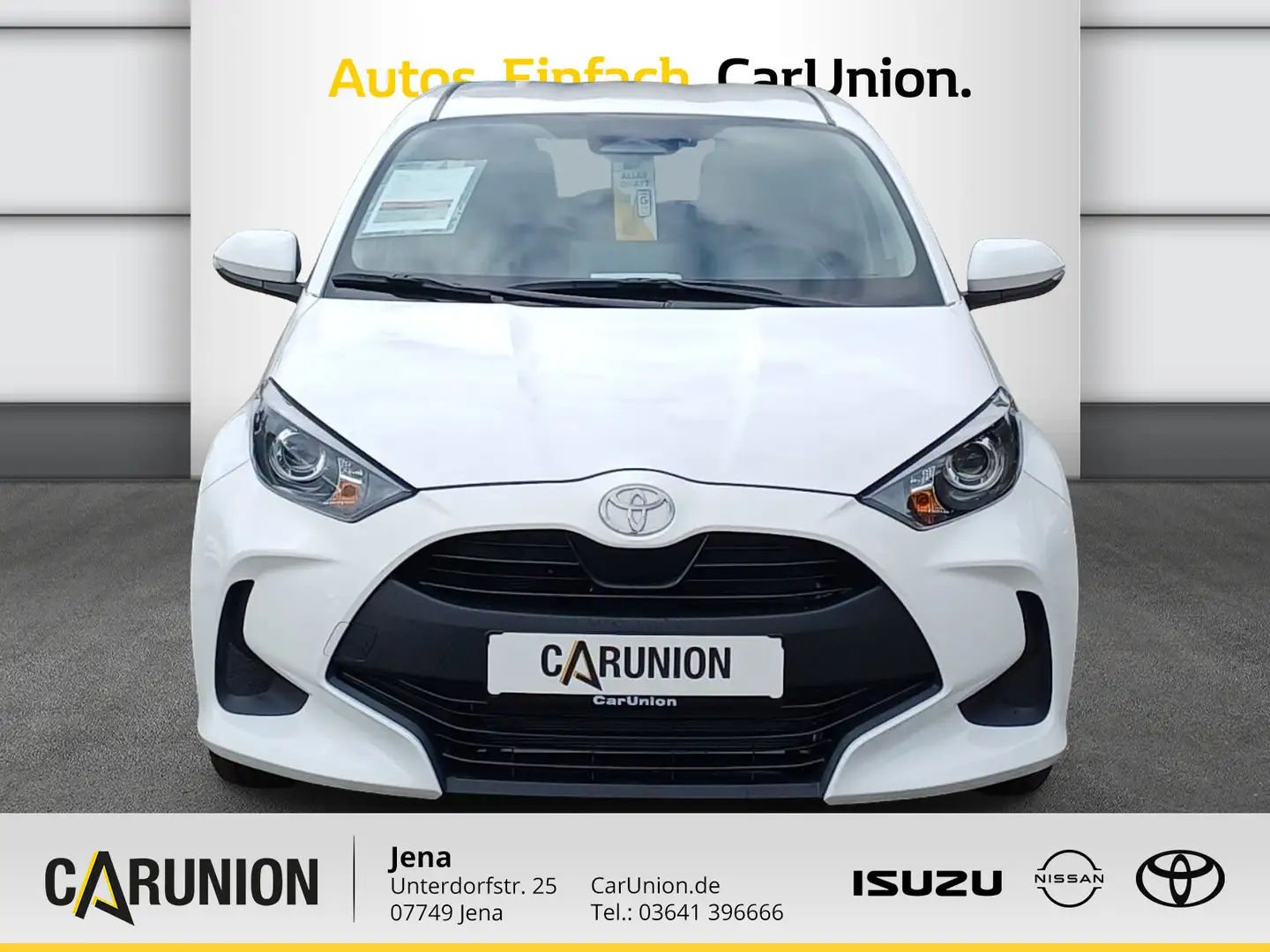 Toyota Yaris Comfort 1,5-l-VVT-iE Hybrid Weiß - 2