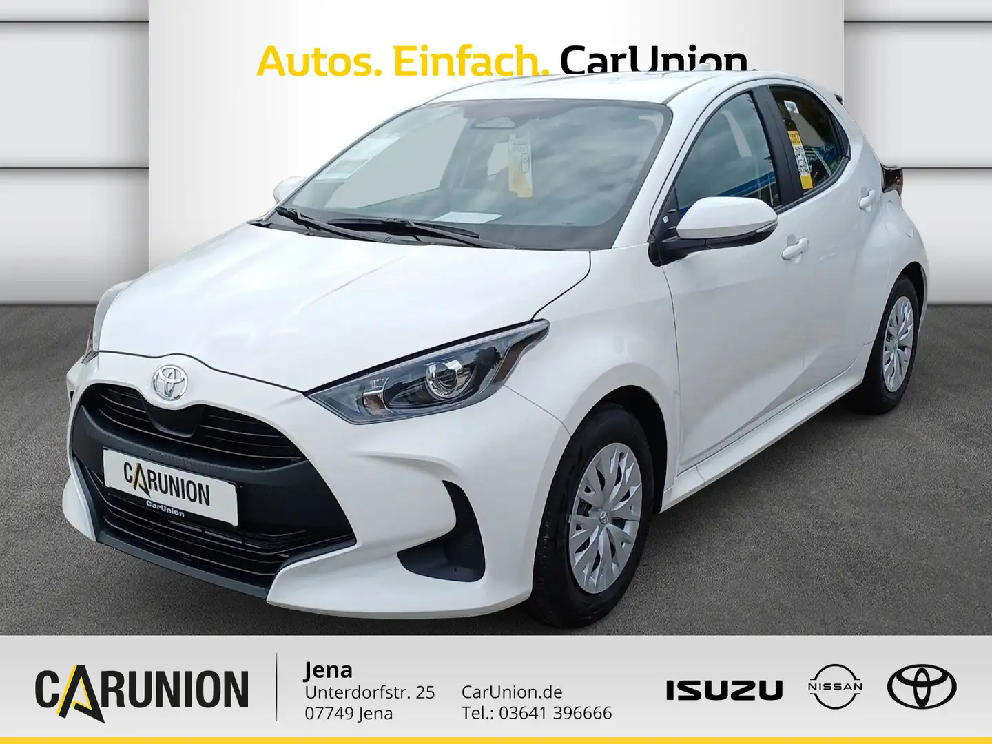 Toyota Yaris Comfort 1,5-l-VVT-iE Hybrid Weiß - 1