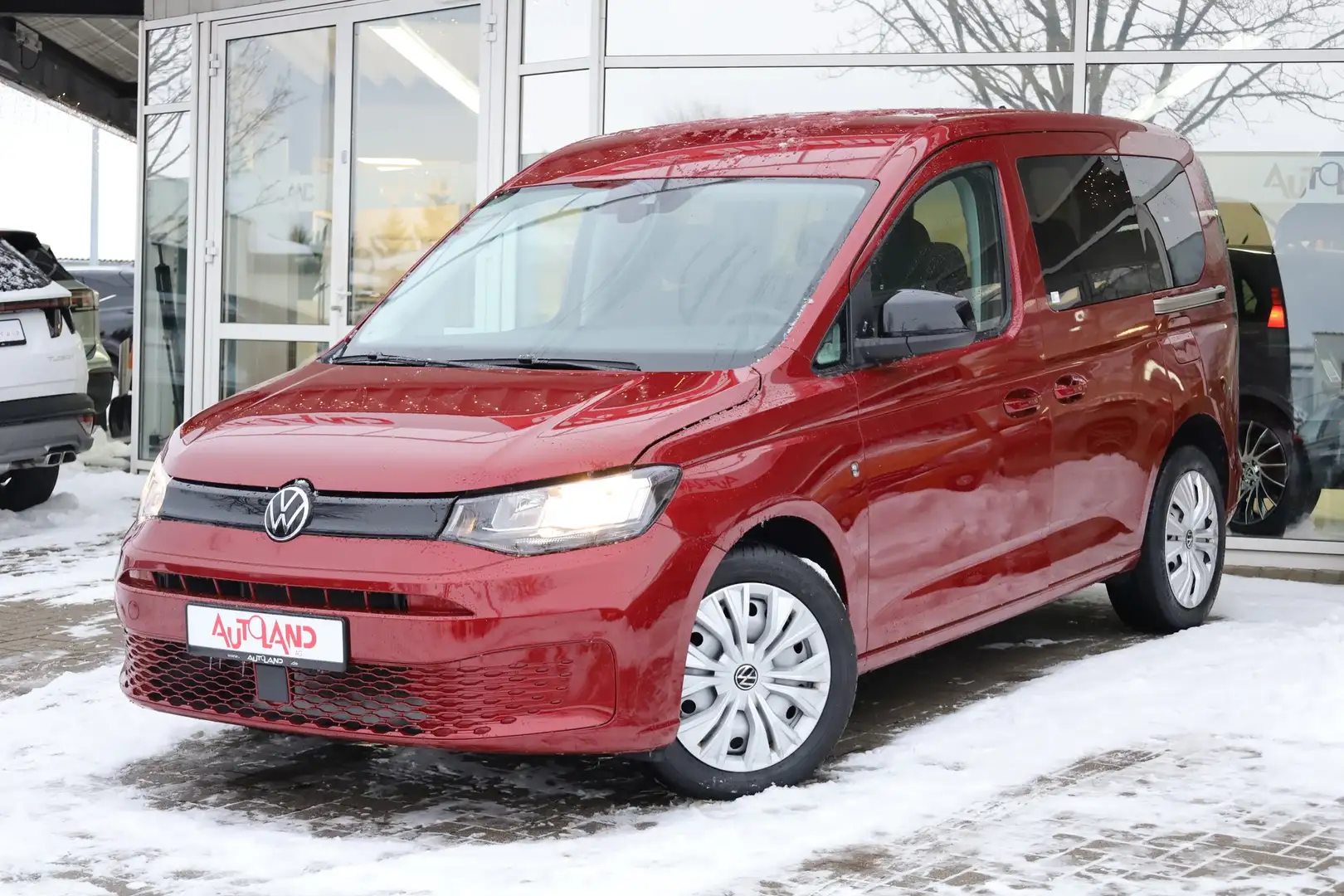 Volkswagen Caddy 2.0 TDI Life Navi Tempomat Kamera Klima Rot - 2