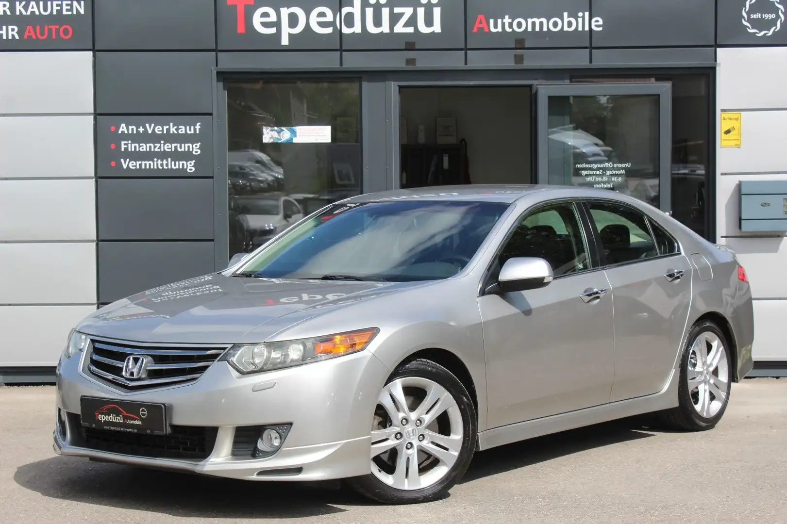 Honda Accord Lim. Type-S Edition*T-Leder*MFL*XENON Argent - 1