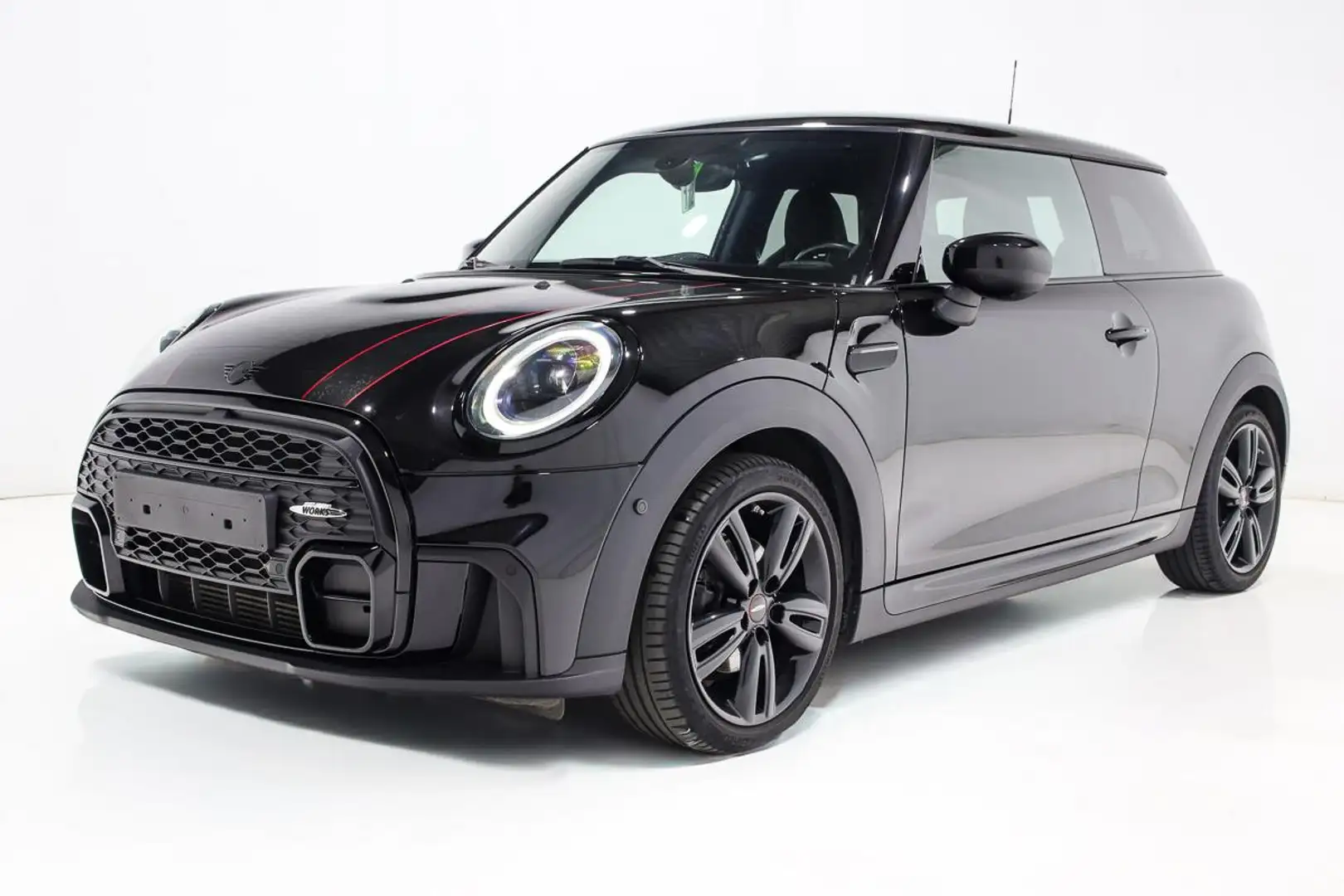 MINI Cooper 1.5T 136 - BVA - PACK JCW LED - 17 - GPS - CAM Zwart - 2