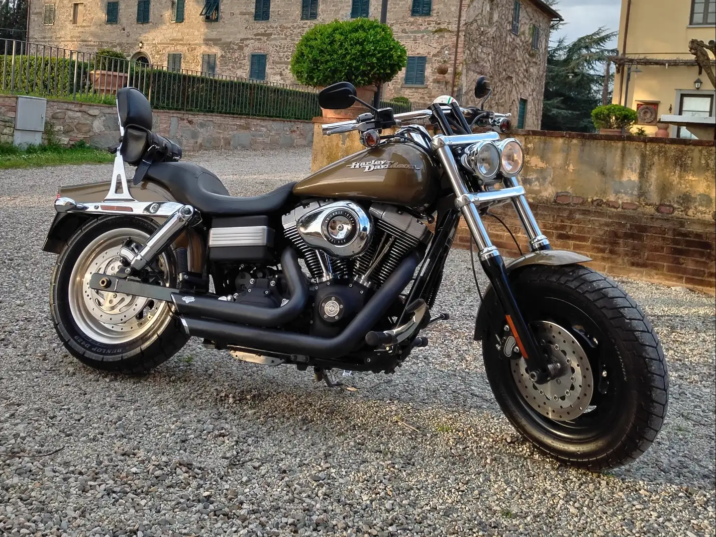 Harley-Davidson Dyna Fat Bob 1580cc , no ABS zelena - 1