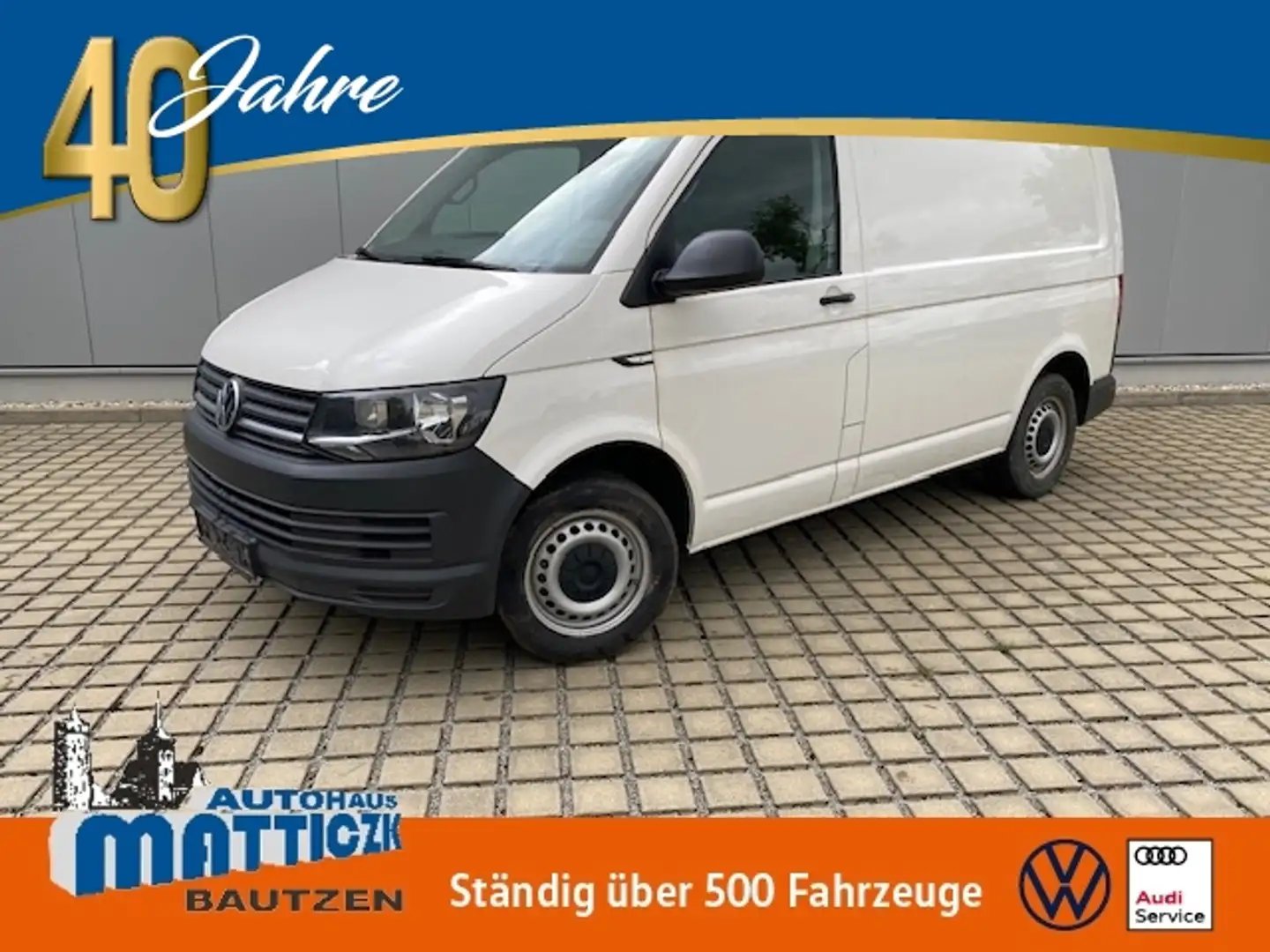 Volkswagen T6 Transporter Kasten 2.0 TDI 150 PS NEUER-MOTOR/KOMFORT-PLUS/EL Blanc - 1