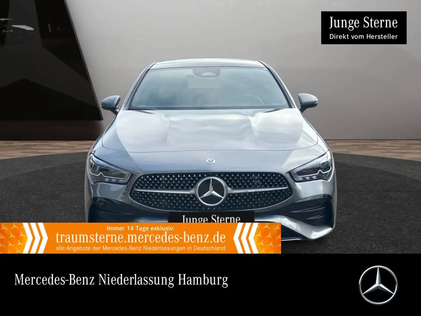 Mercedes-Benz CLA 200 AMG+PANO+MULTIBEAM+KAMERA+TOTW+KEYLESS+7G Grau - 1
