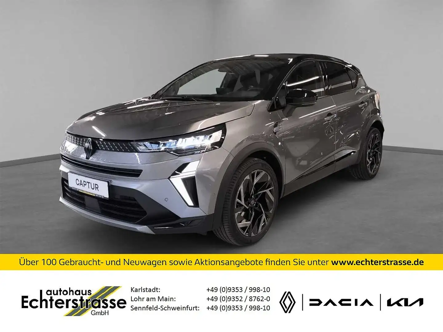 Renault Captur ESPRIT ALPINE Mild Hybrid TCe 140 EDC Gris - 1