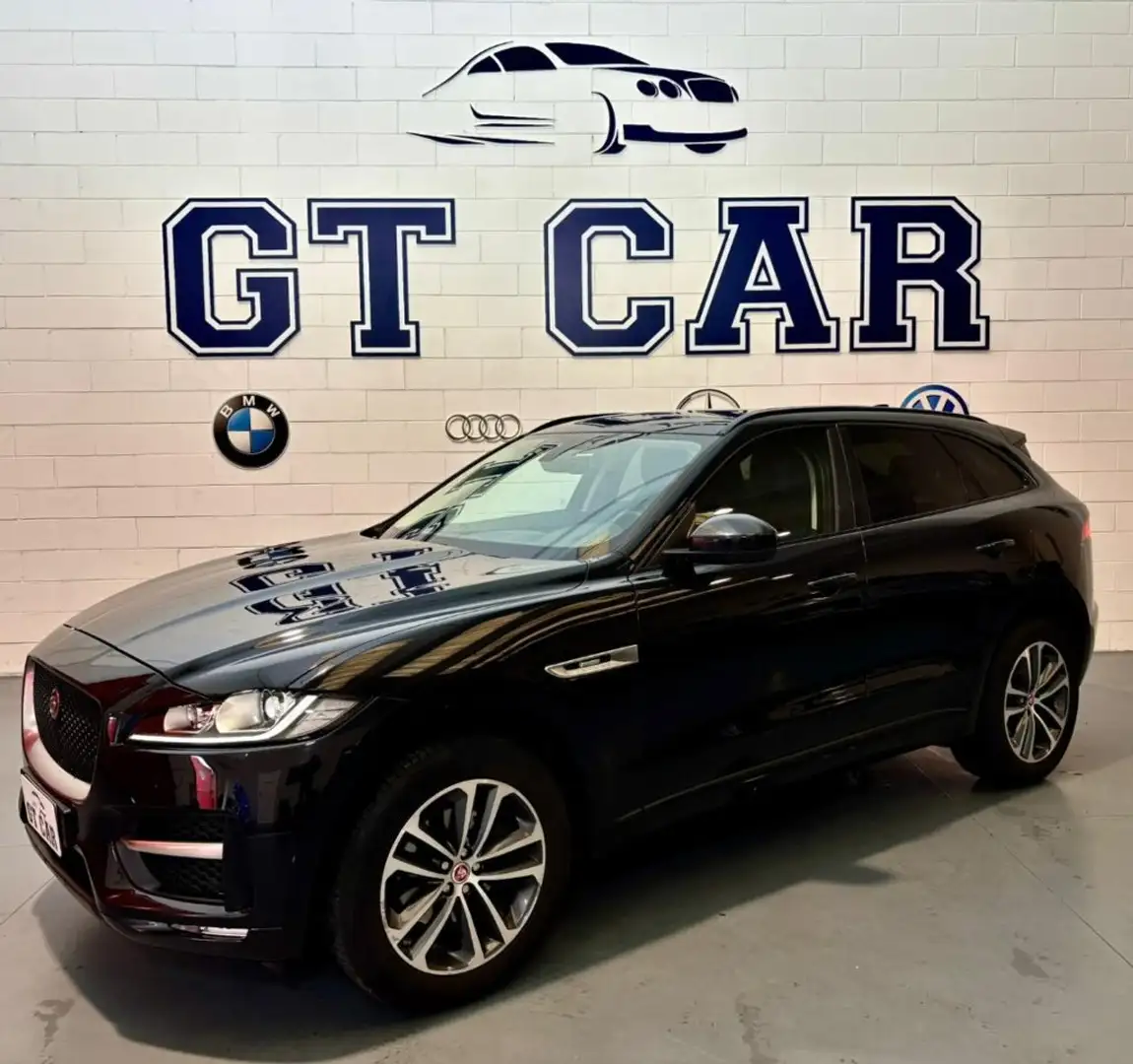 Jaguar F-Pace 2.0 D 180 CV AWD Prestige Noir - 1
