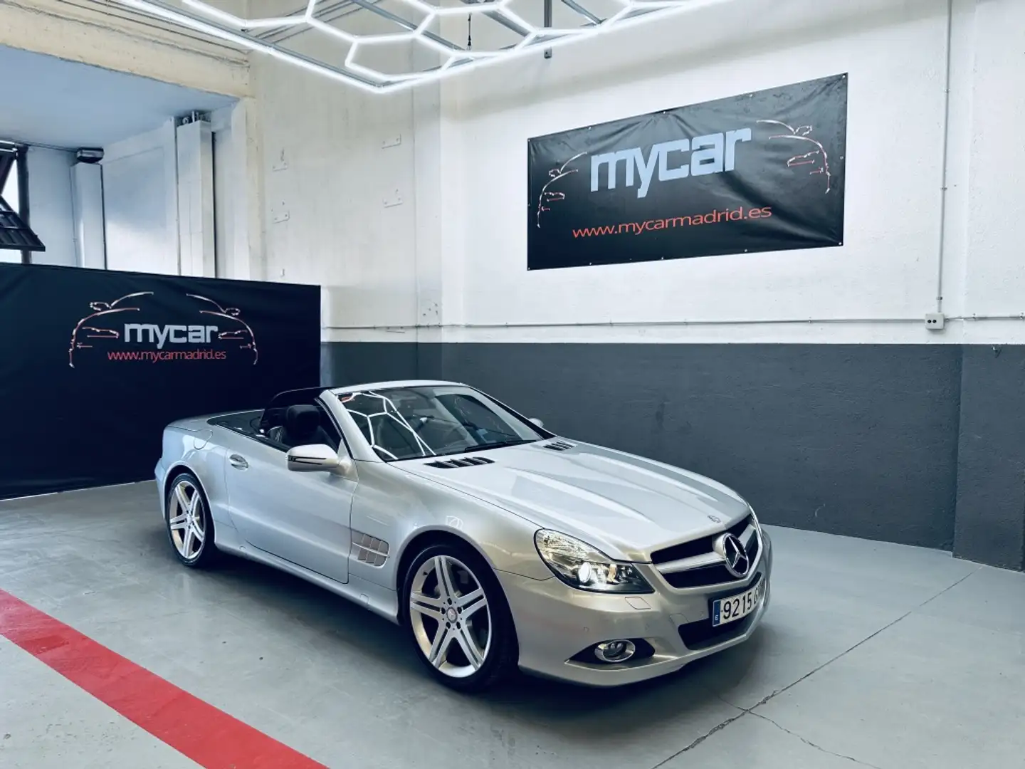 Mercedes-Benz SL 500 7G Gris - 1