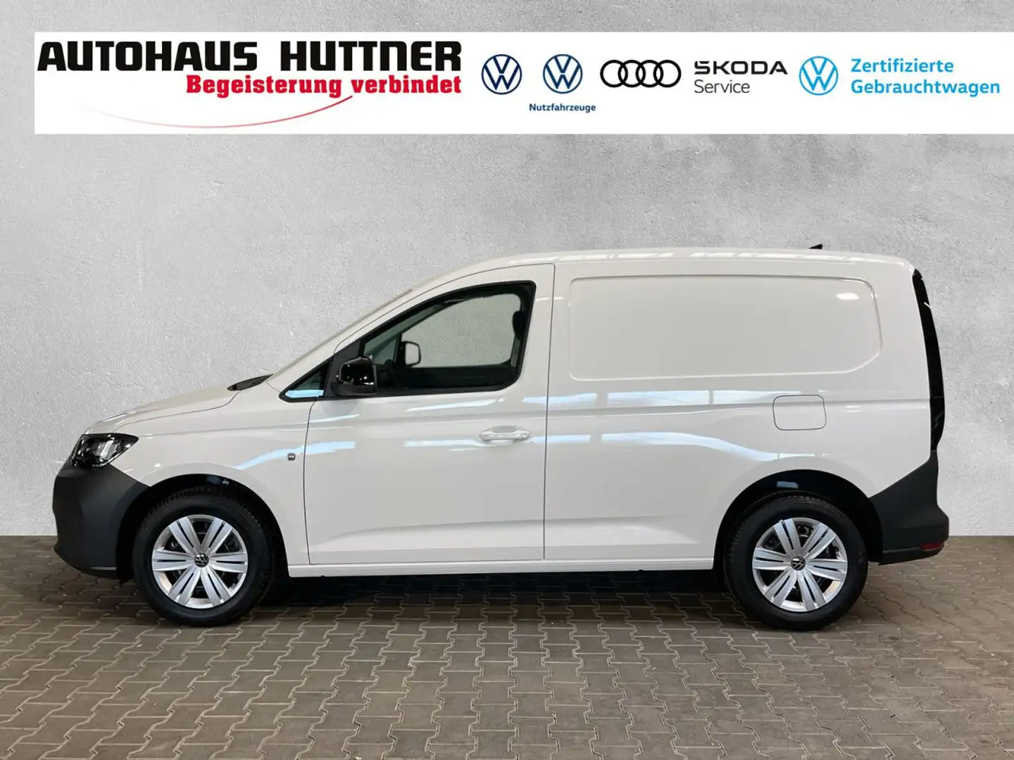 Volkswagen Caddy Cargo 1.5 TSI AHK SITZHEIZUNG PDC APPCONNECT Weiß - 2