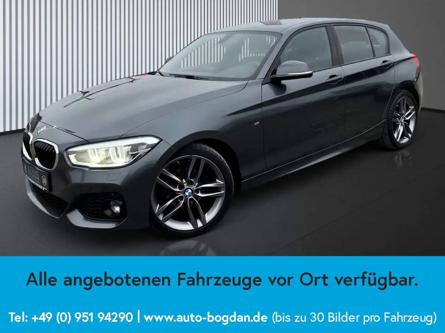 BMW 118 118i M Sport Automatik LED*Tempomat*PDC*SHZ Grau - 2