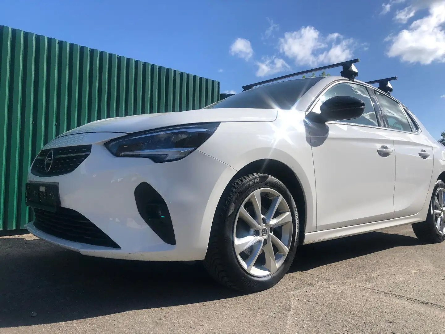 Opel Corsa CORSA SEHR GEPFL.! KLIMA.! SITZHEIZ! KAMERA... Weiß - 1