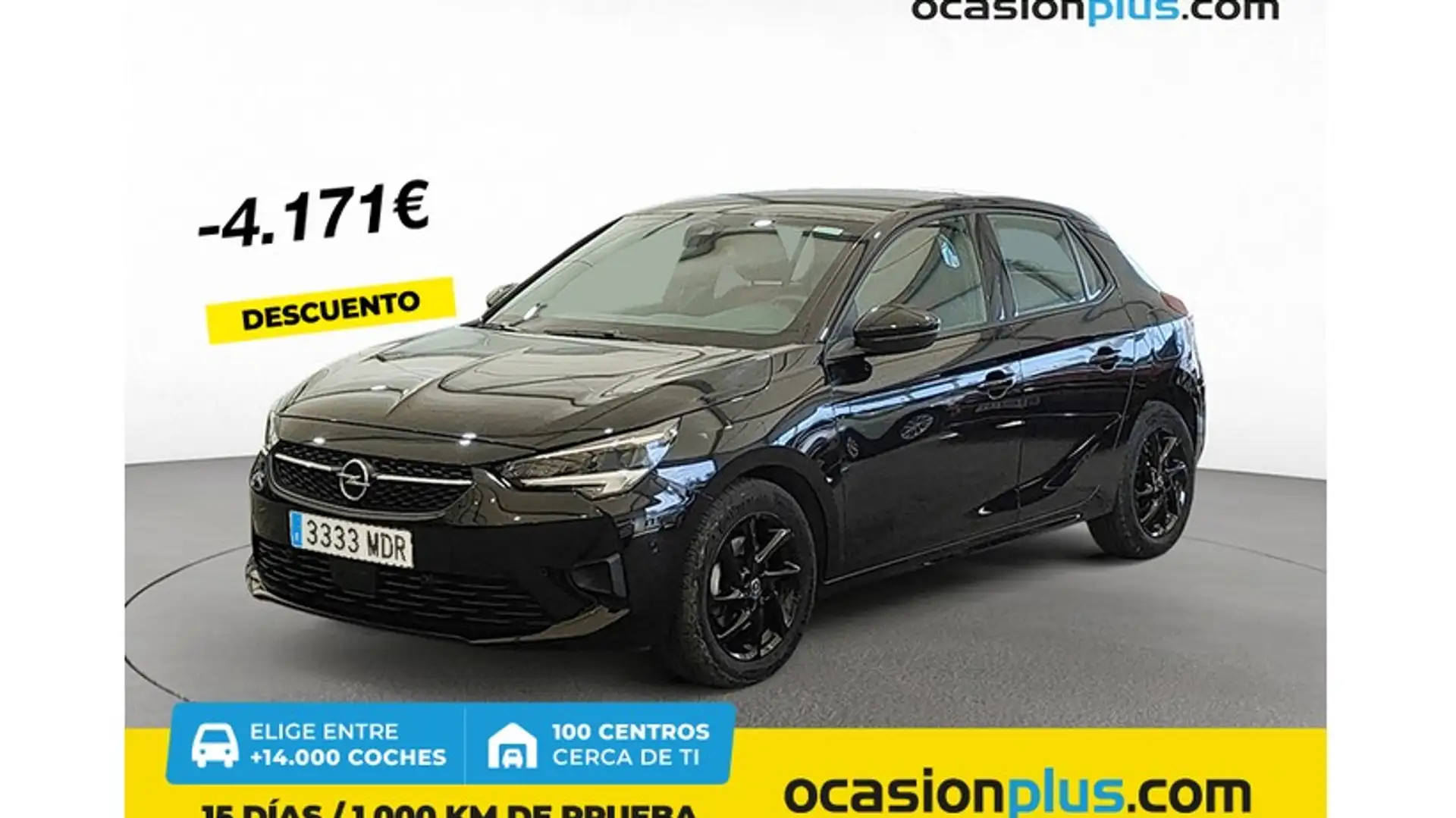 Opel Corsa 1.2T XHT S/S GS AT8 130 Zwart - 1