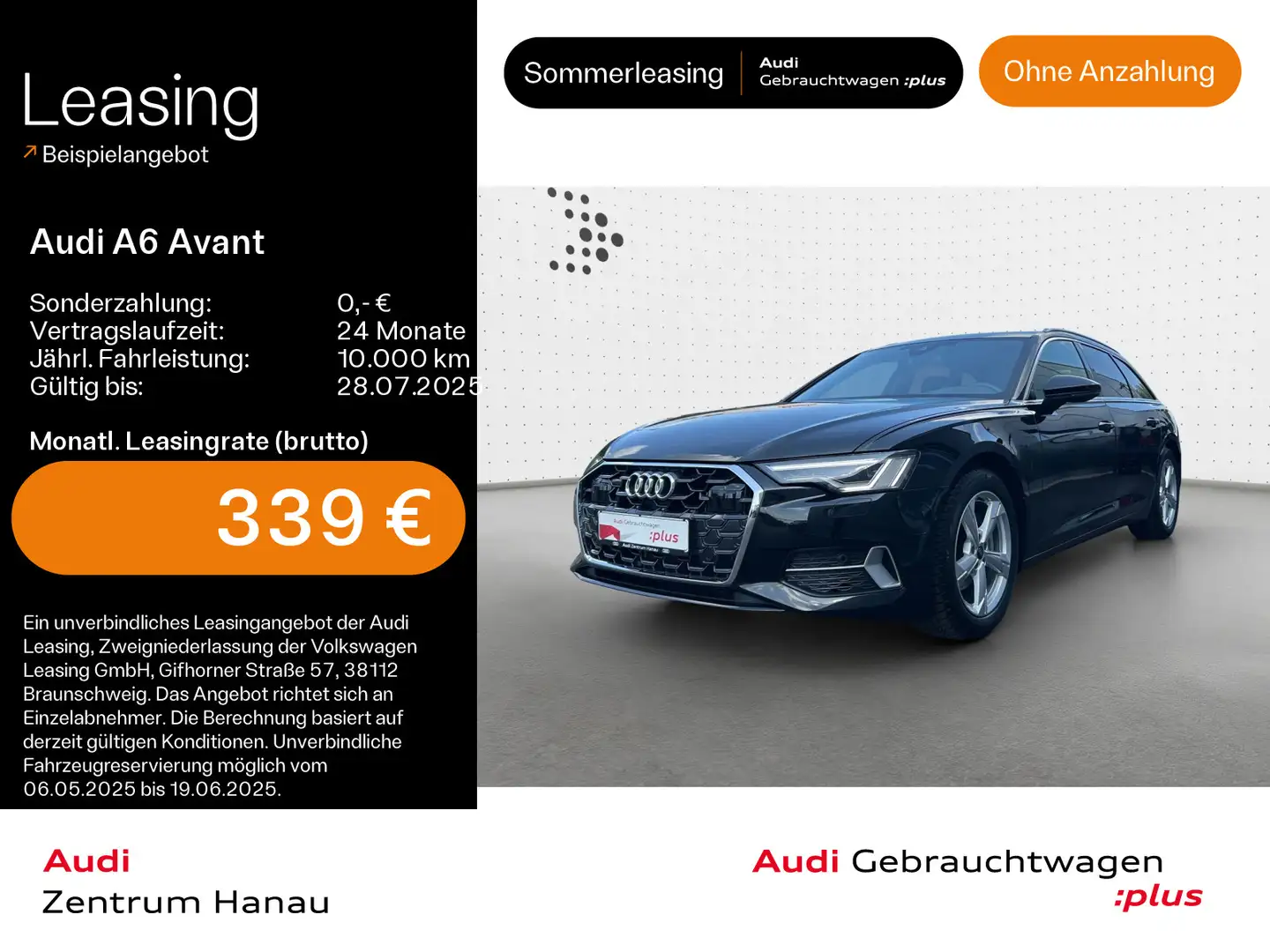 Audi A6 40 TDI quattro advanced*NAVI-PLUS*KAMER Noir - 1