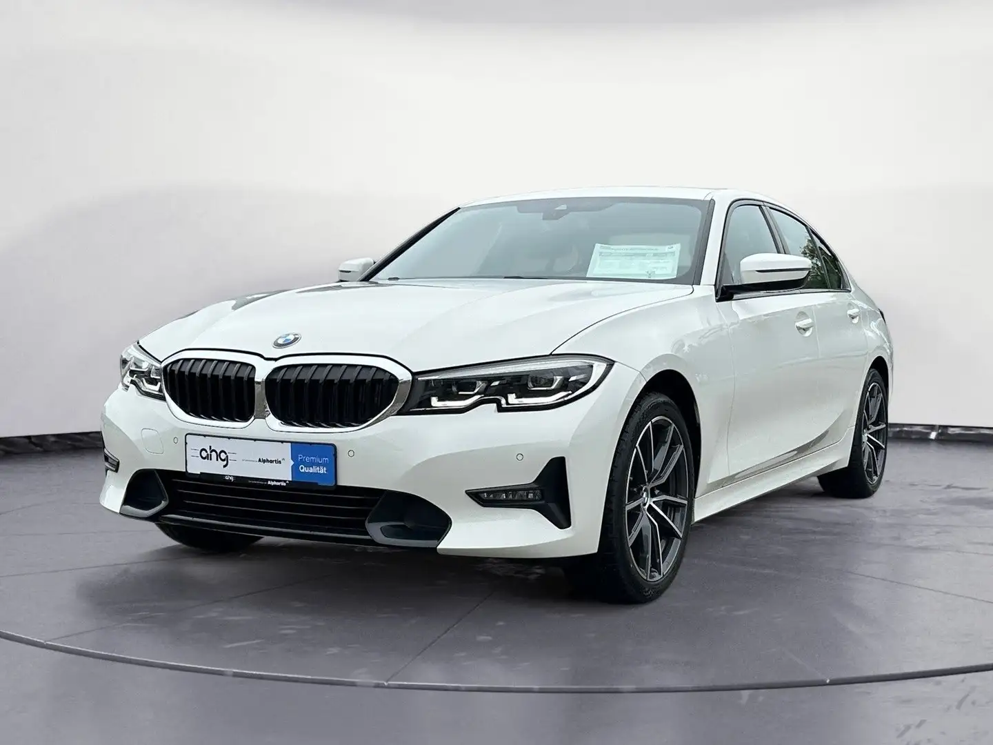 BMW 320 d xDrive Sport Line Navi Sportsitze LM 19' Weiß - 2