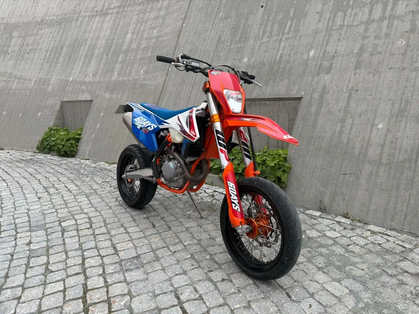KTM 500 EXC F Six Days Blanc - 2