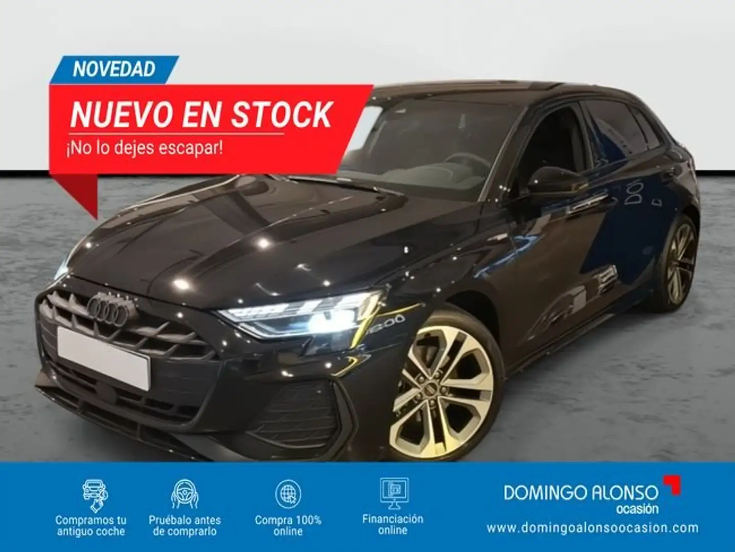 Audi A3 Sportback S line 30 TFSI 85 kW (116 CV) S tronic Negro - 1