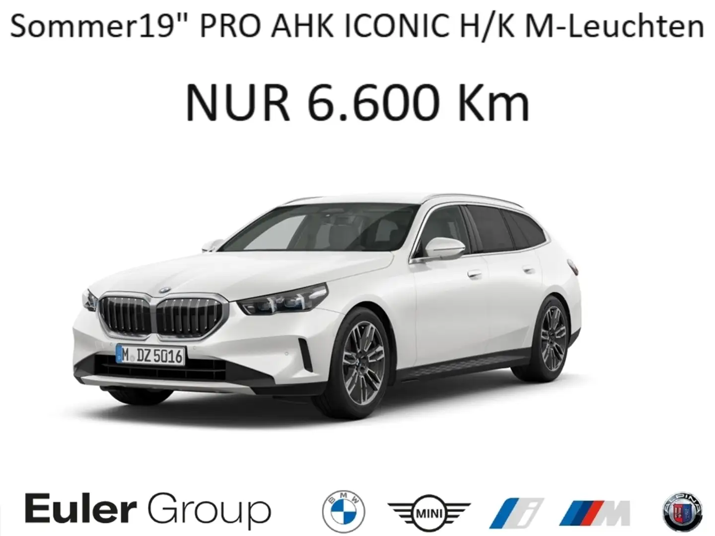 BMW 520 i M-Sport Sommer19'' PRO AHK ICONIC H/K M-Leuchten Weiß - 1