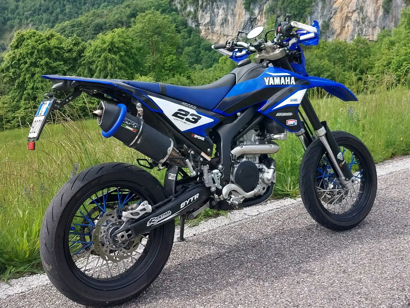 Yamaha WR 250 Wr 250 x 2008 Bleu - 1