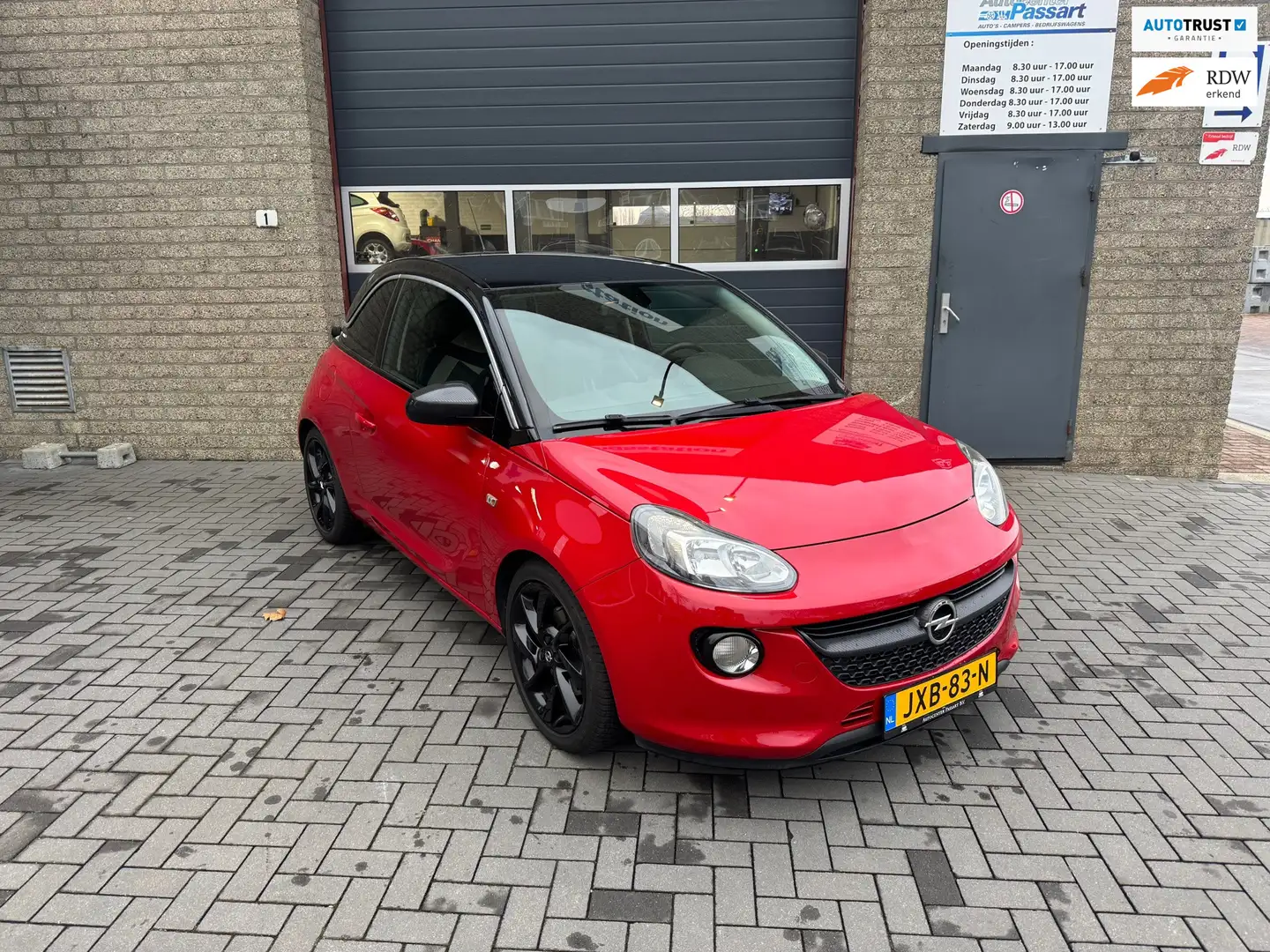 Opel Adam 1.0 Turbo Jam Rot - 1