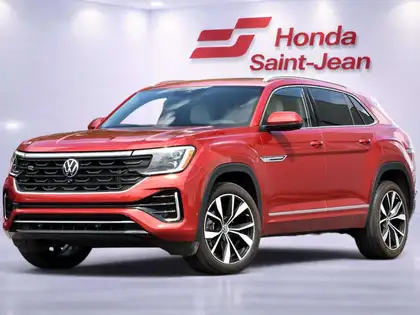 Red 2024 Volkswagen Atlas Cross Sport SUV / Crossover  Automatic