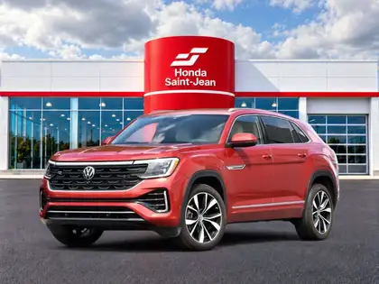 Red 2024 Volkswagen Atlas Cross Sport SUV / Crossover Automatic
