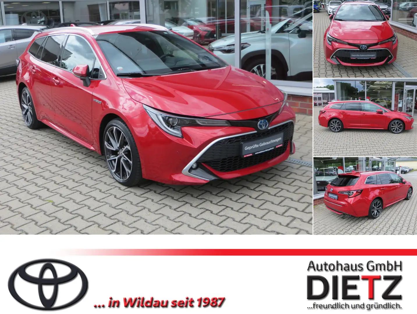Toyota Corolla 2.0 Hybrid Lounge ,WKR, AHK Lounge Rot - 1
