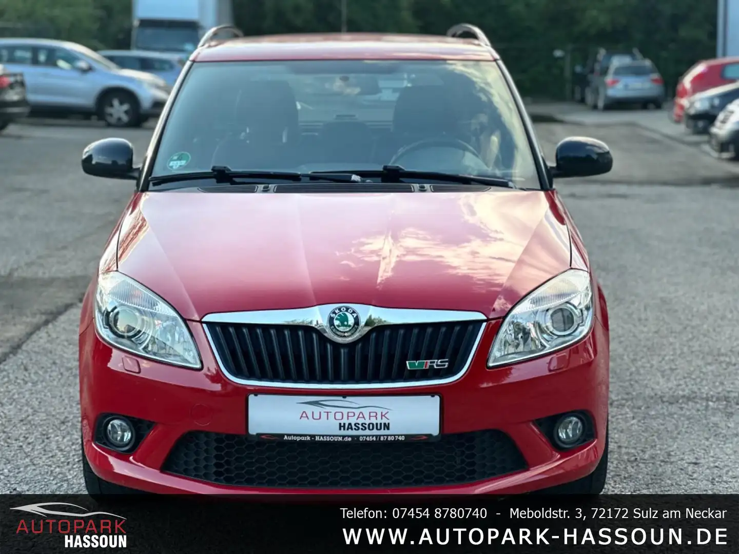 Skoda Fabia Combi RS TÜV 06/26 Garantie DSG Tempo Klimaaut. Rouge - 2