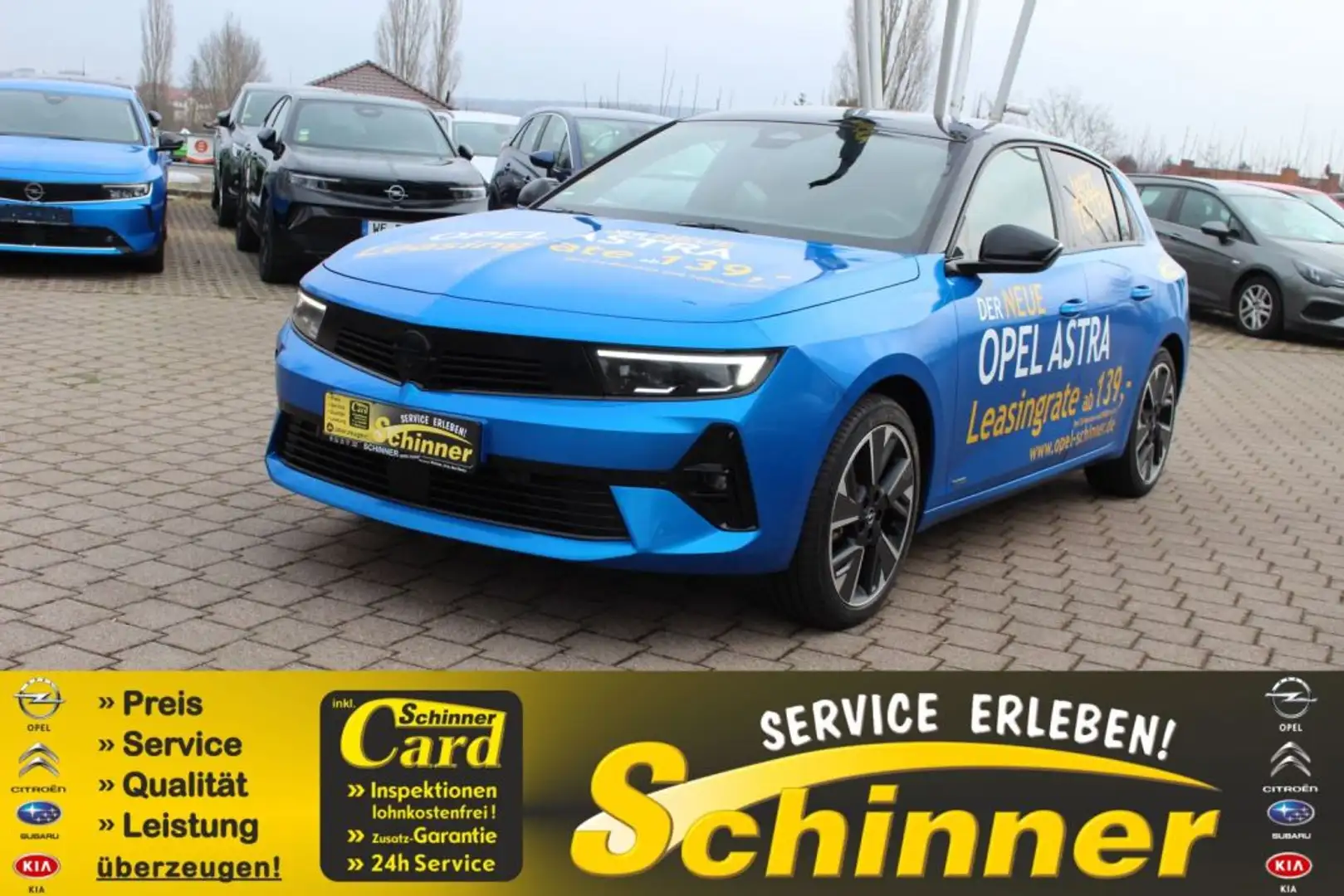 Opel Astra Electric GS Blau - 1