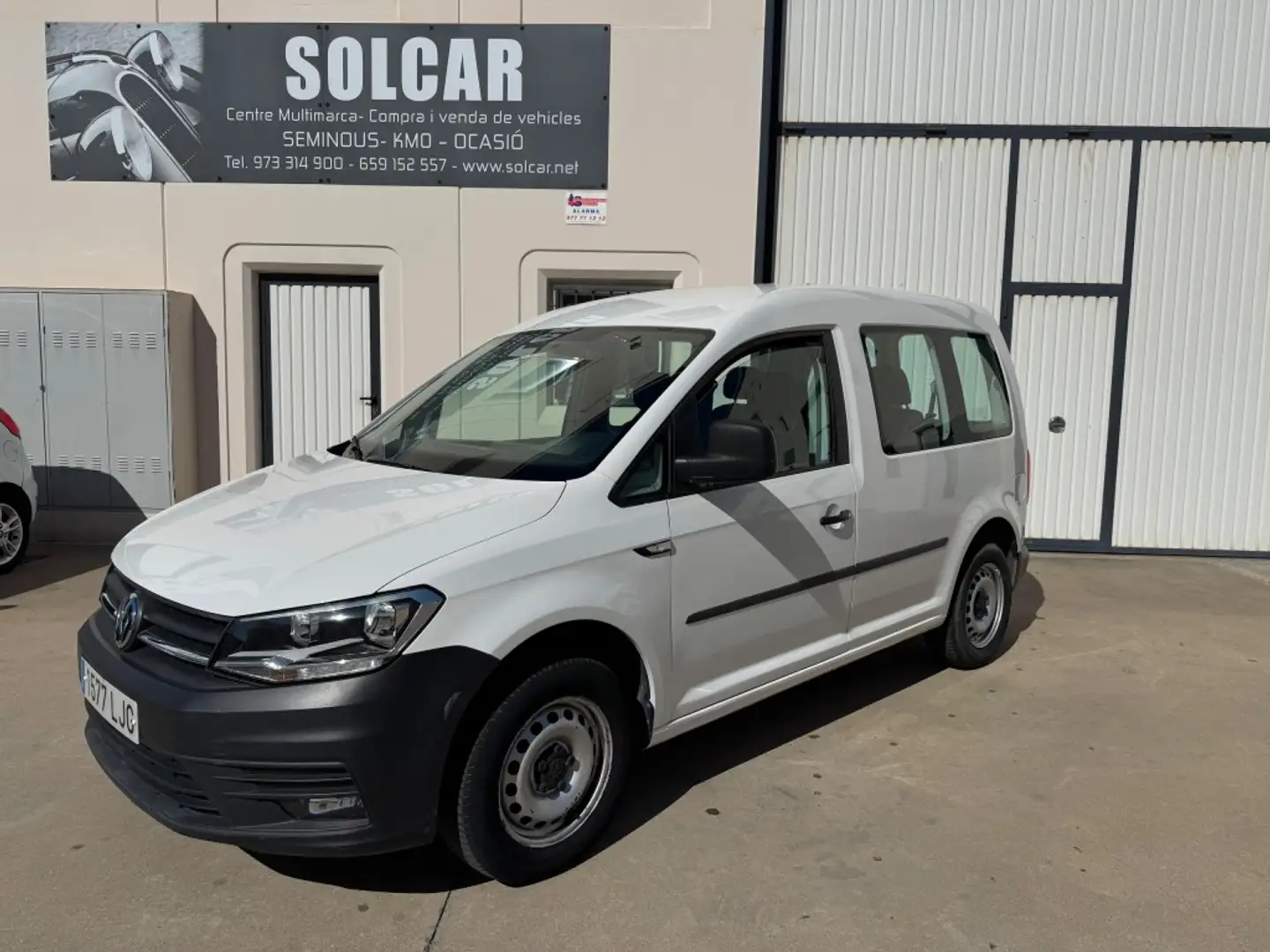 Volkswagen Caddy 2.0TDI Kombi Business 75kW Blanco - 1