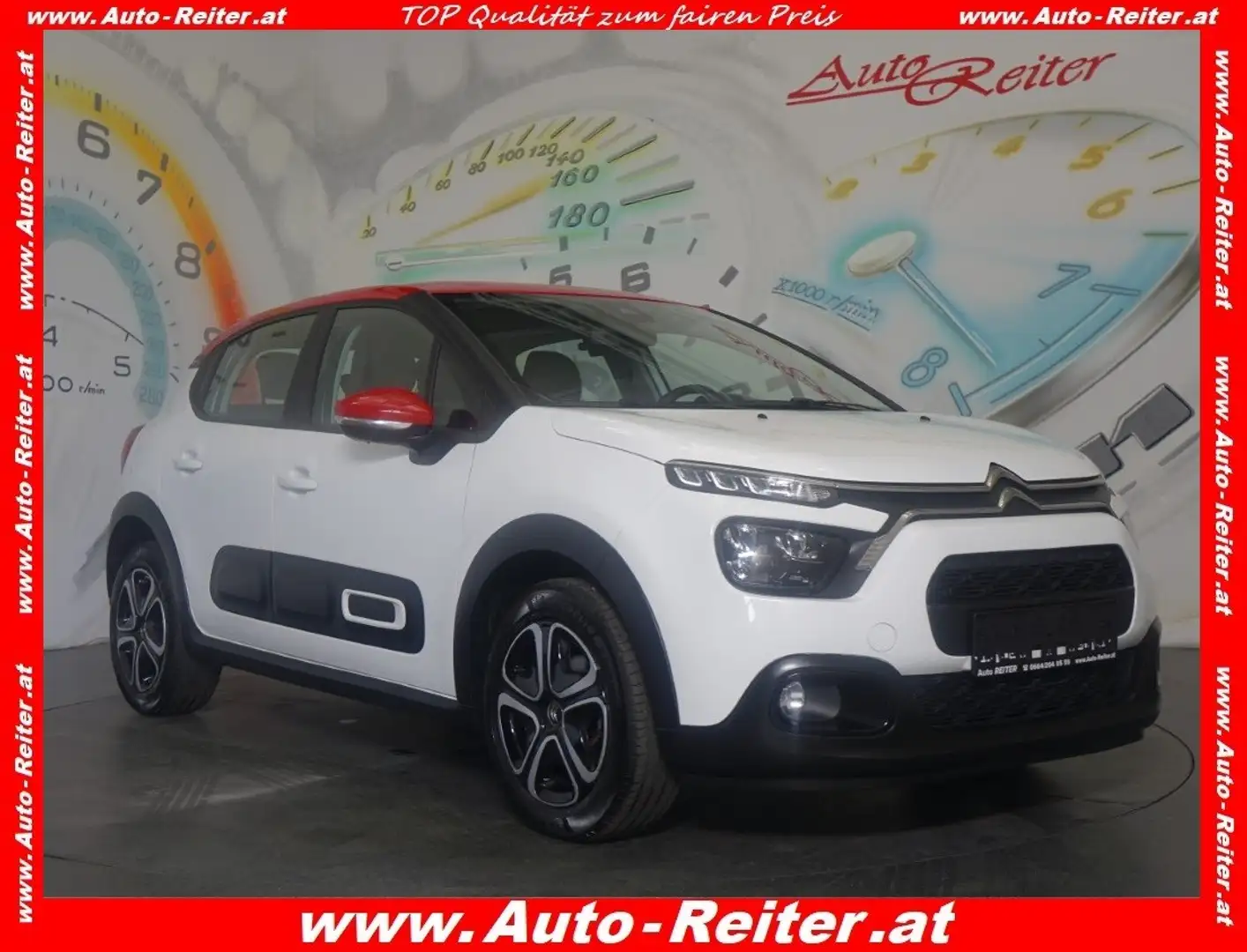 Citroen C3 PureTech 82 "Shine" *LED, CARPLAY, TEMPOMAT, KL... Weiß - 1