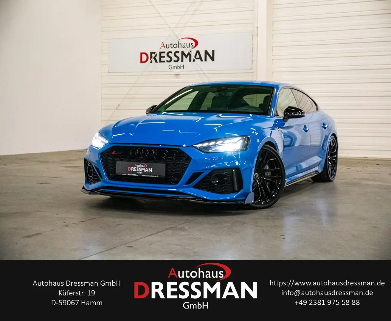 Audi RS5 Sportback LASER KERAMIK B&O HuD CARBON Albastru - 1