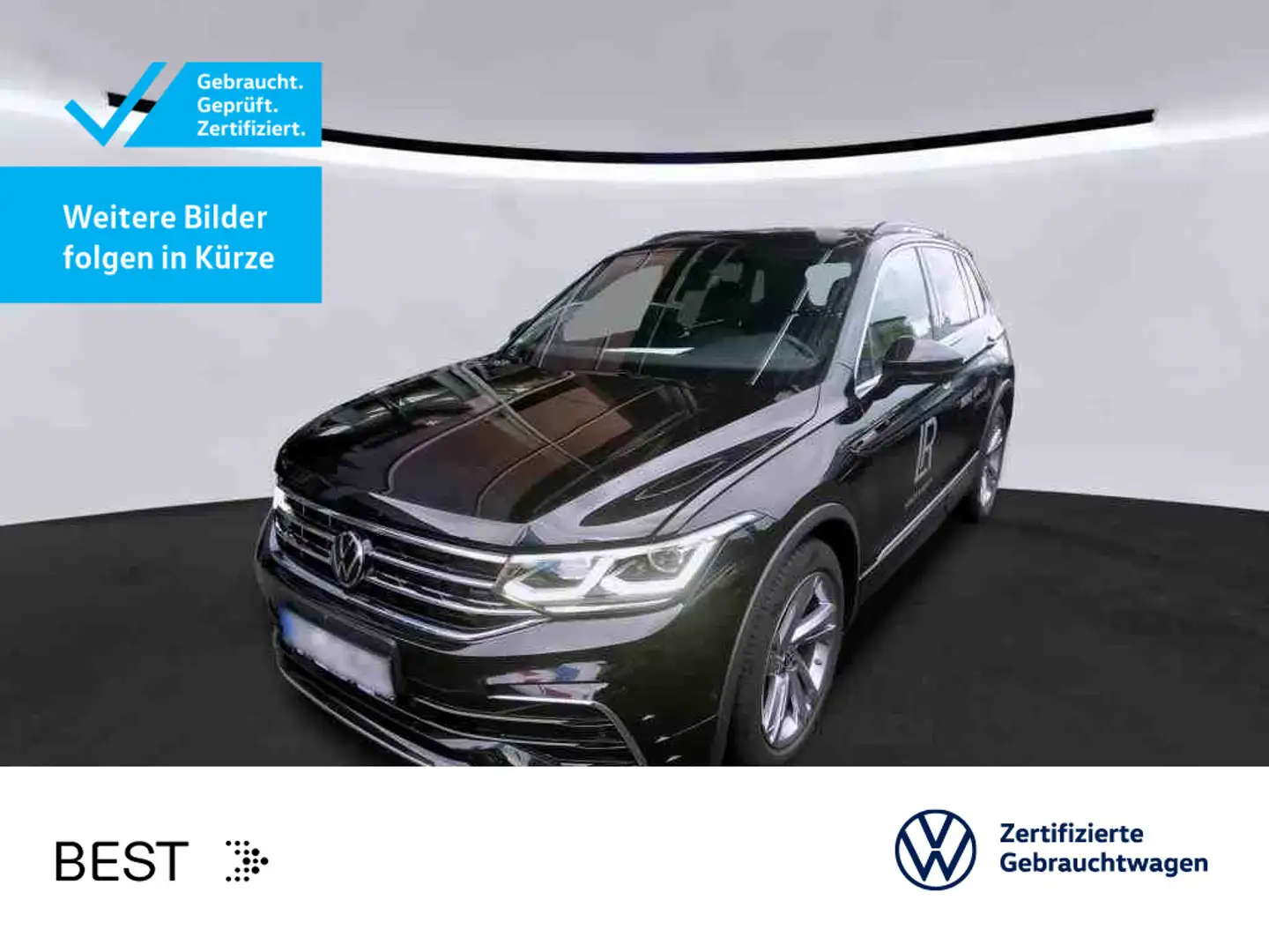 Volkswagen Tiguan 1.5 TSI DSG R-LINE*IQ.LIGHT*AHK*KAMERA*NA Schwarz - 1