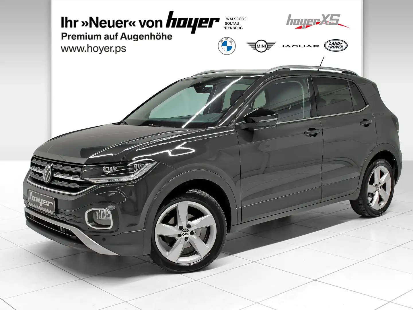 Volkswagen T-Cross 1.0 TSI OPF DSG Style Navi Klima SHZ LM Grau - 1