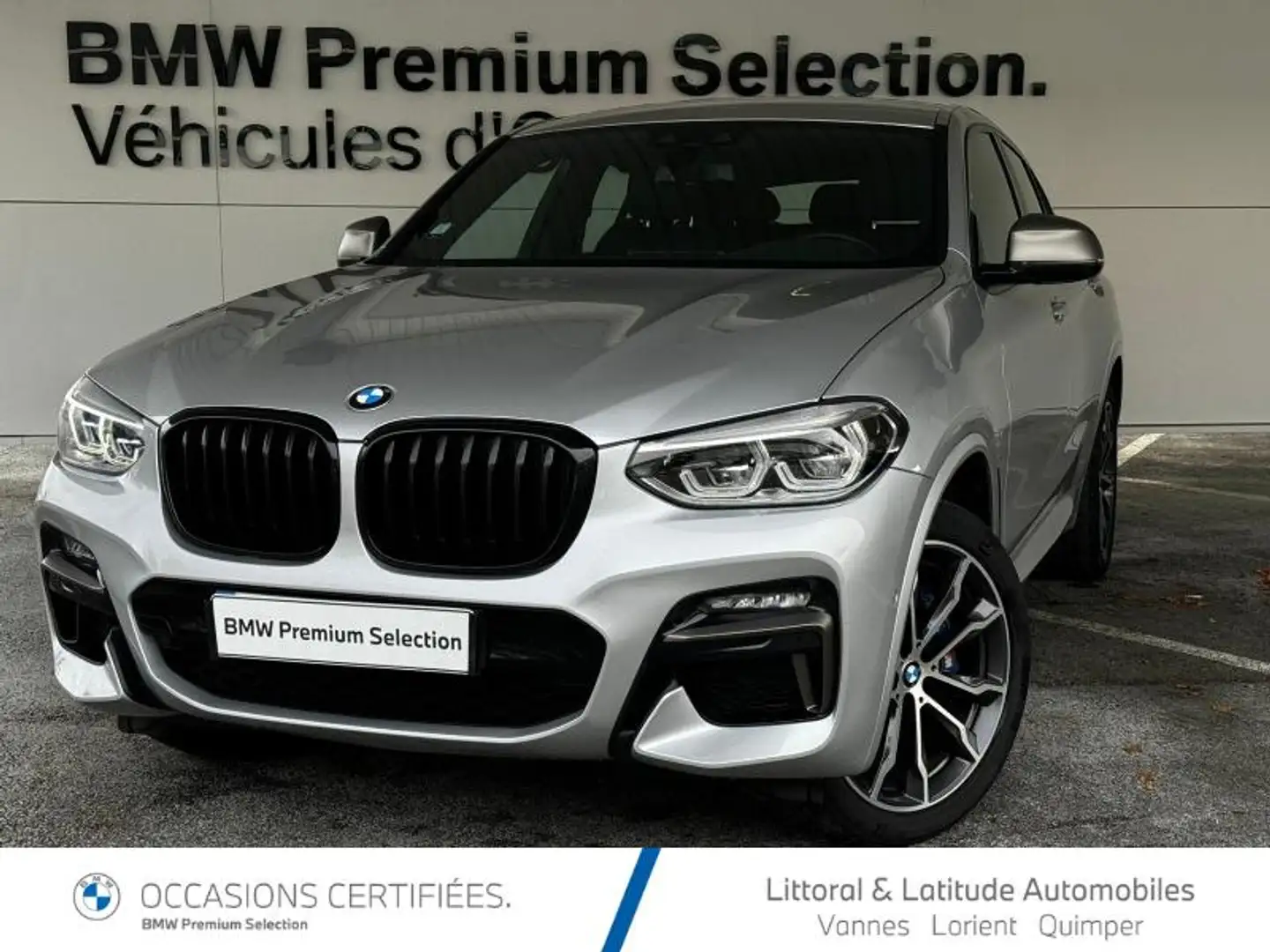 BMW X4 M M40d 340ch M Performance Grijs - 1
