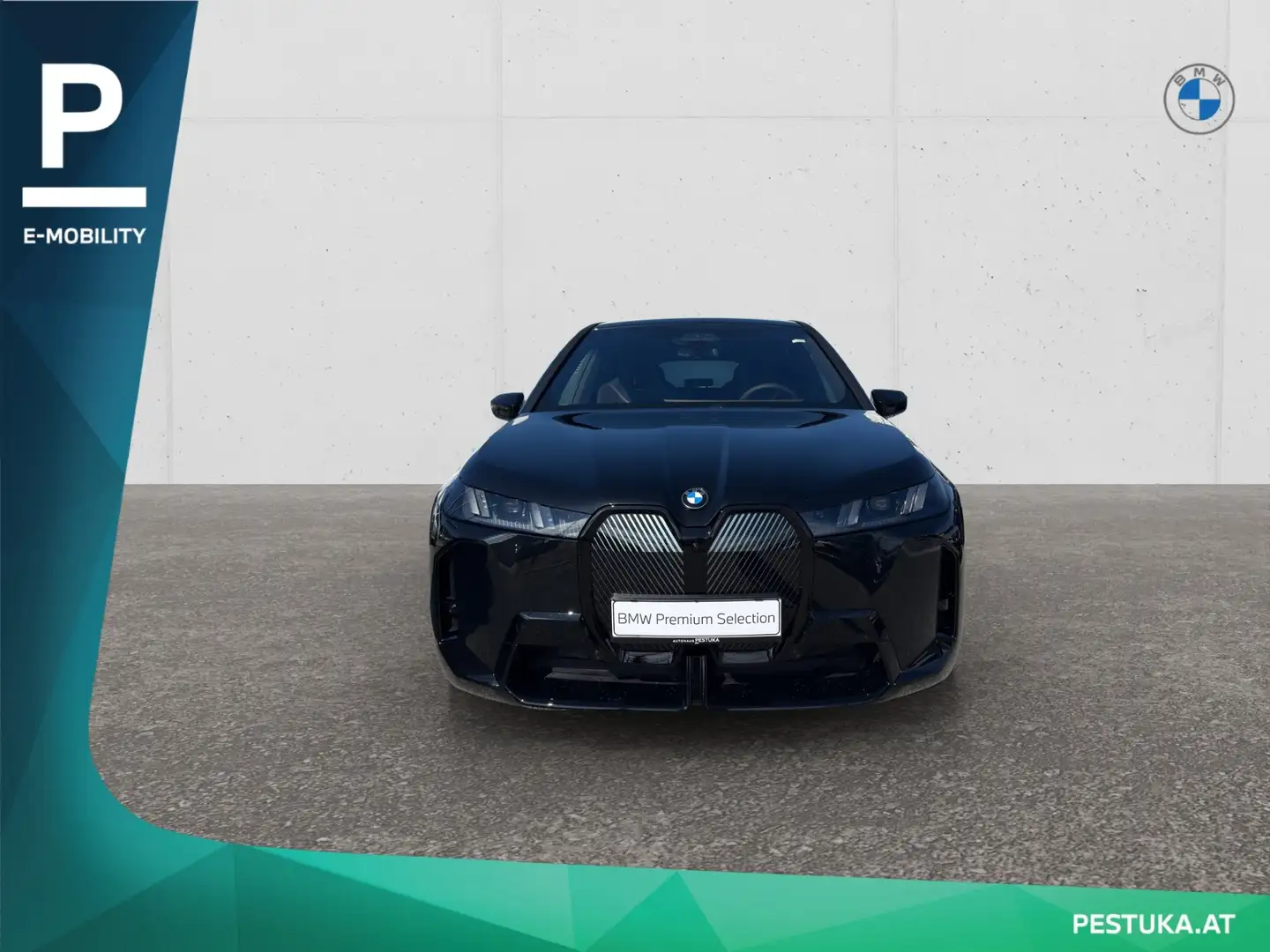 BMW iX xDrive45 Schwarz - 2