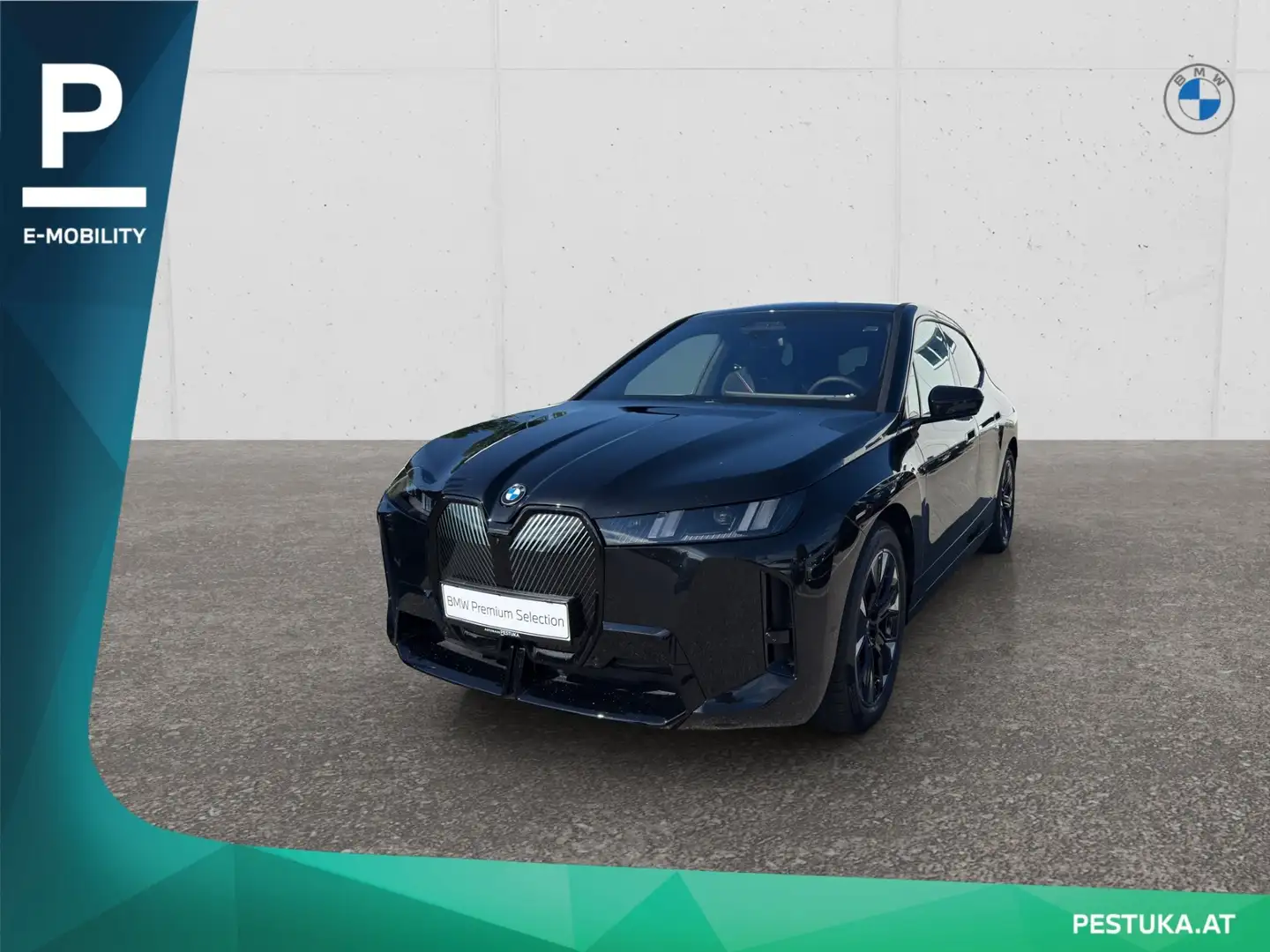 BMW iX xDrive45 Schwarz - 1