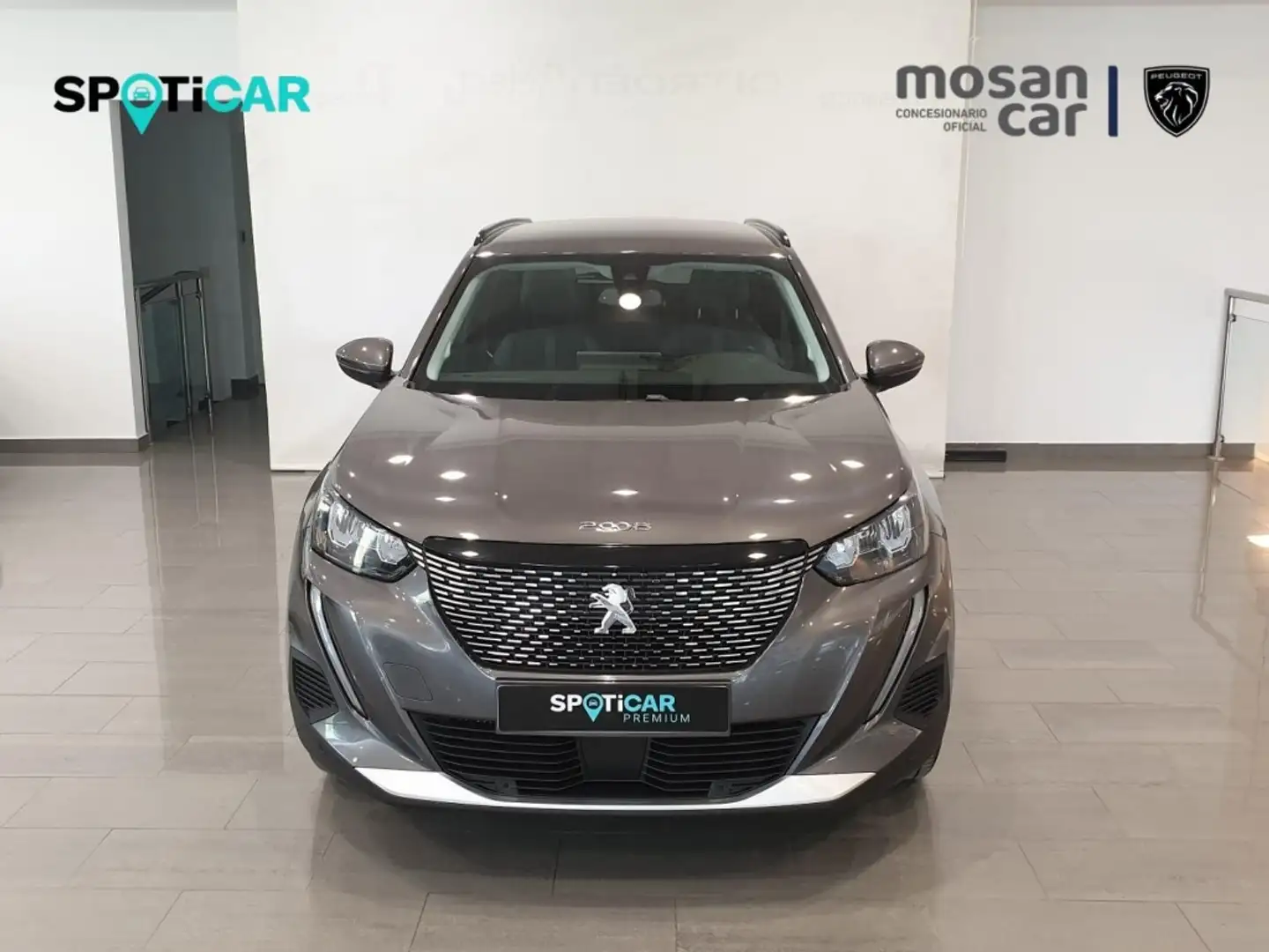 Peugeot 2008 A 1.2 PURETECH 100 ALLURE GPS LL17 RADAR AR Gris - 2