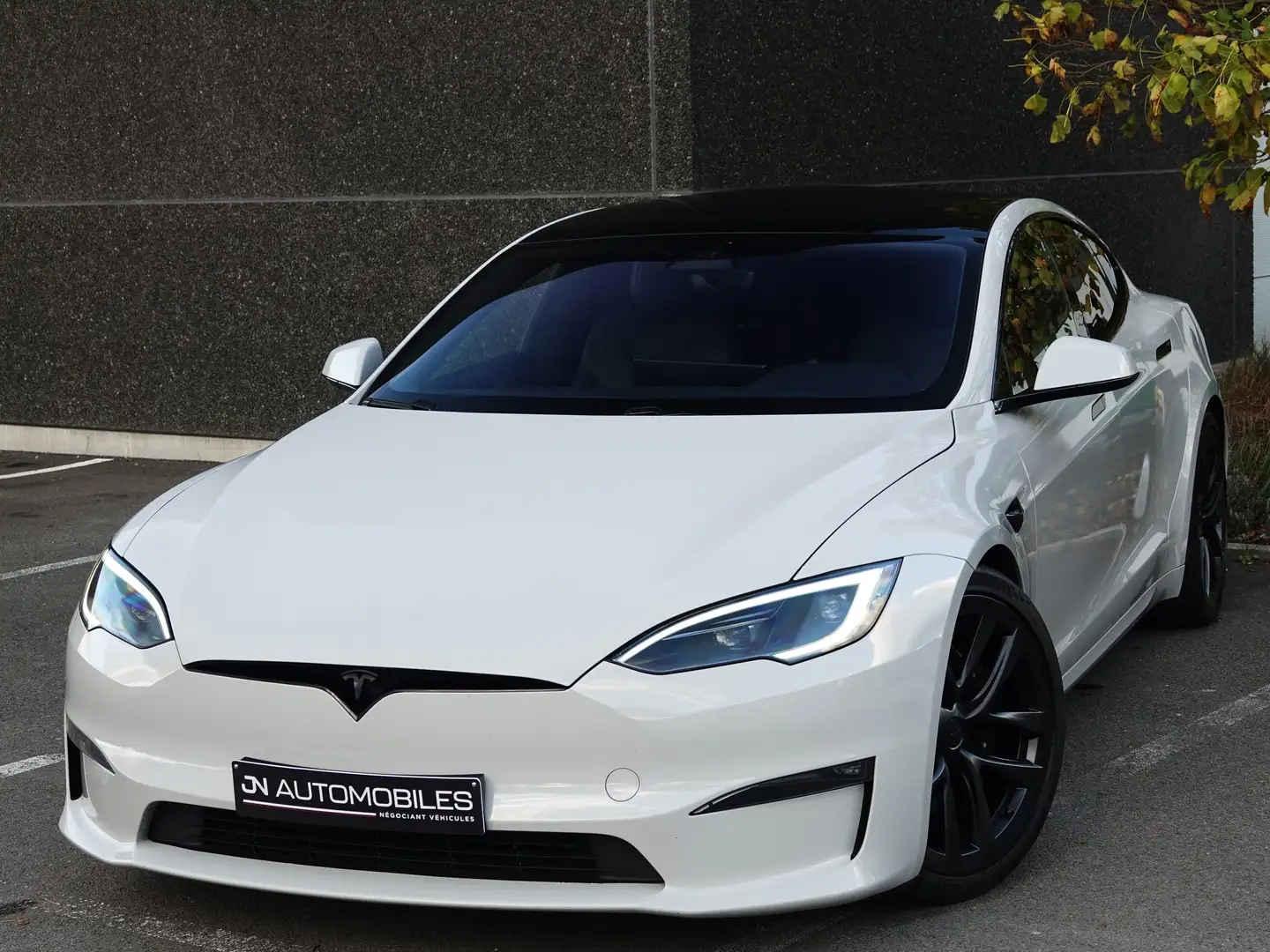 Tesla Model S Long Range Facelift YOKE / JANTES 21' / COVER ! Zwart - 2