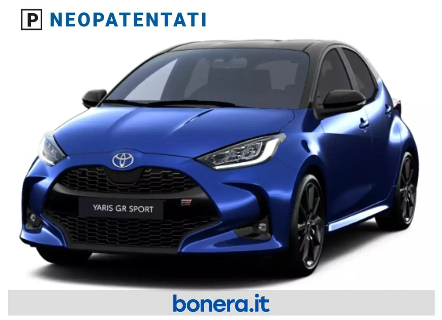 Toyota Yaris 1.5h 130 GR Sport Blau - 1