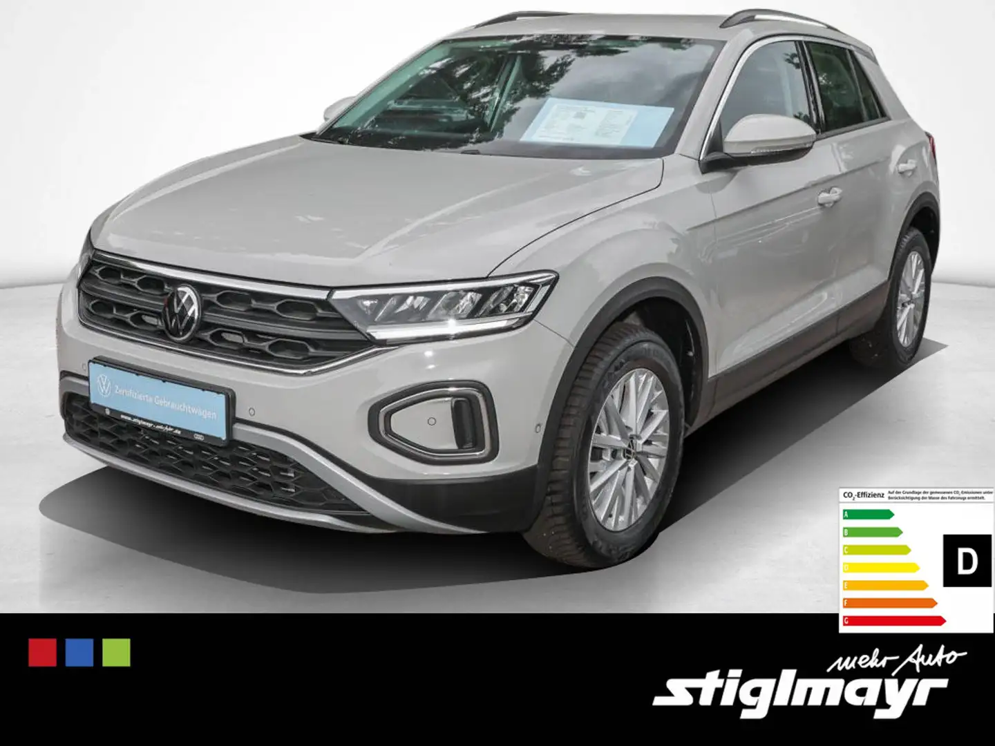 Volkswagen T-Roc Life 2.0 TDI AHK+LED+PDC+STANDHEIZ Grijs - 1