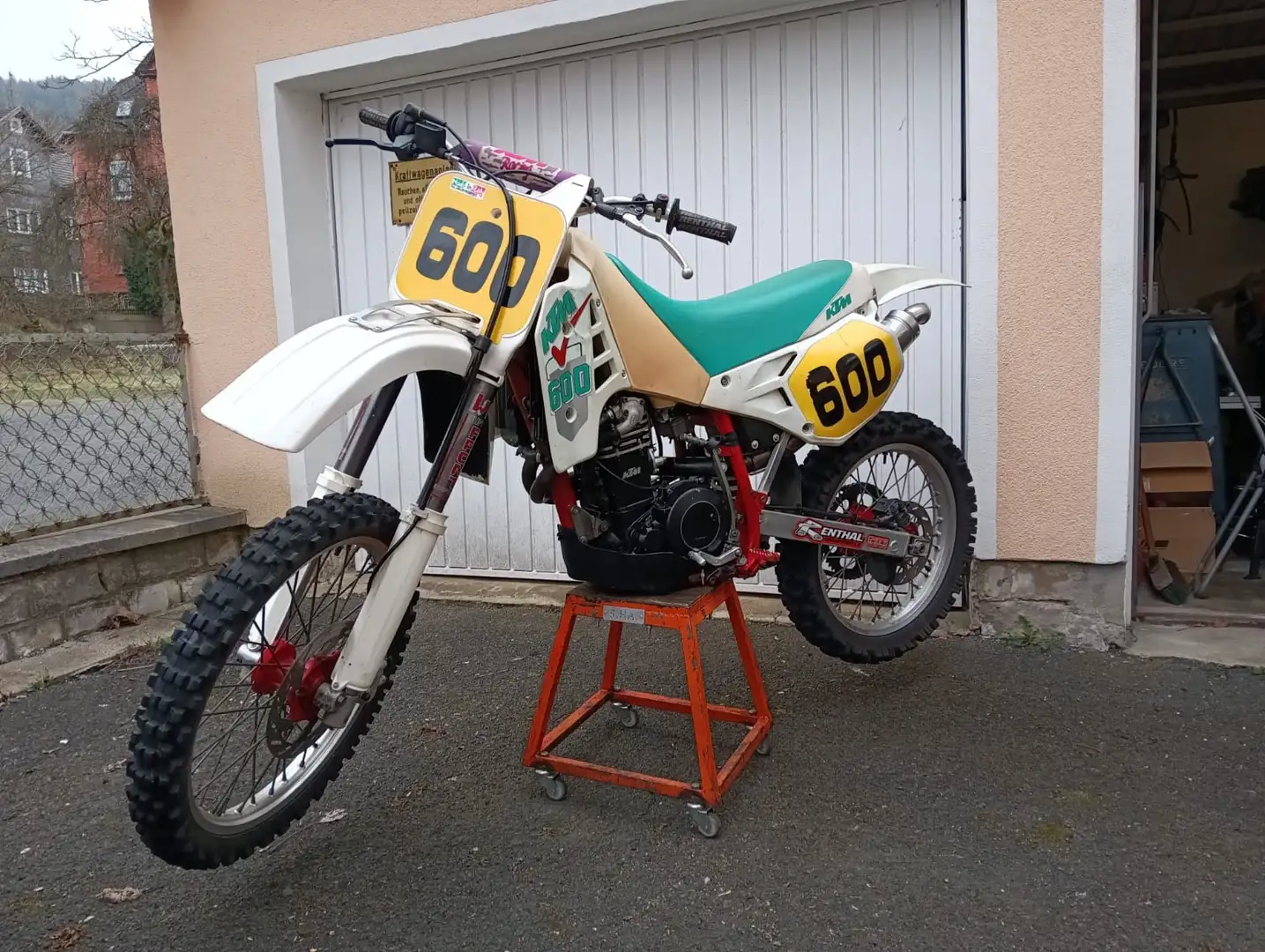 KTM 600 LC 4 KTM MX 600 - Baujahr 1992 - selten zu finden! Blanc - 2