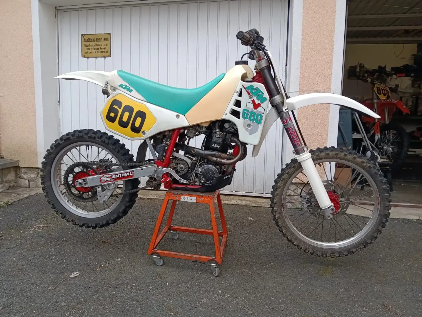 KTM 600 LC 4 KTM MX 600 - Baujahr 1992 - selten zu finden! Blanc - 1