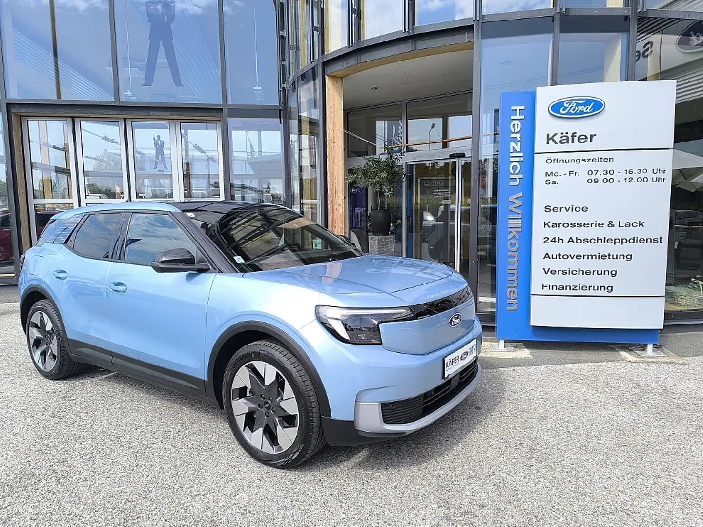 Ford Explorer Elektro Dual Motor 79kWh Premium AWD *Leasingpr... Bleu - 1